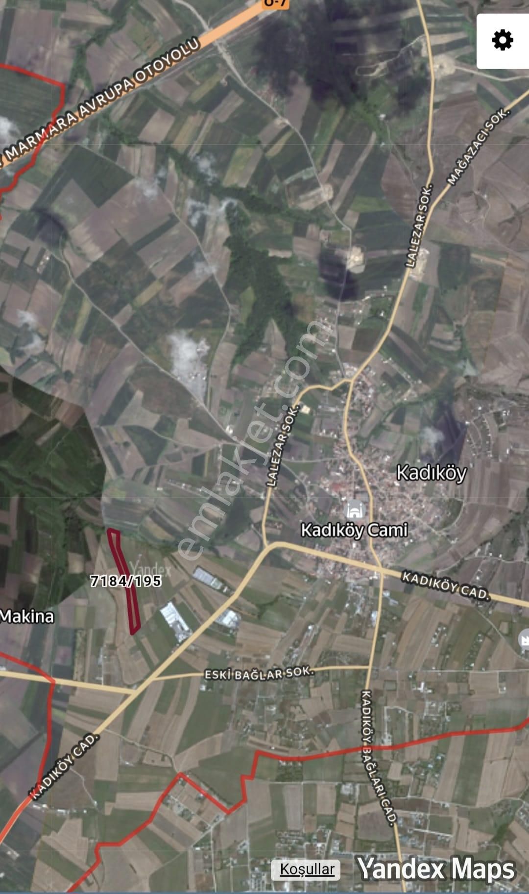 Remax Necati Kurt/ Silivri Kadıköy Fabrikalar Bölgesinde 2400 M² - Görsel 7