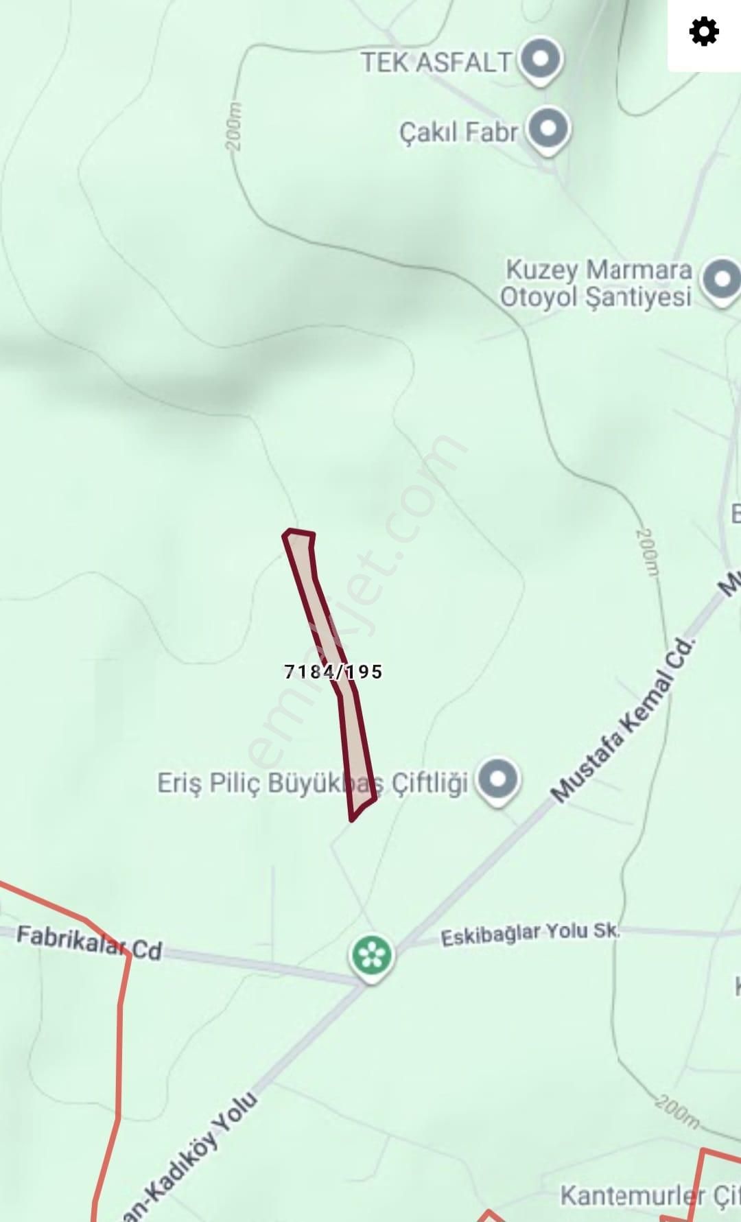 Remax Necati Kurt/ Silivri Kadıköy Fabrikalar Bölgesinde 2400 M² - Görsel 9