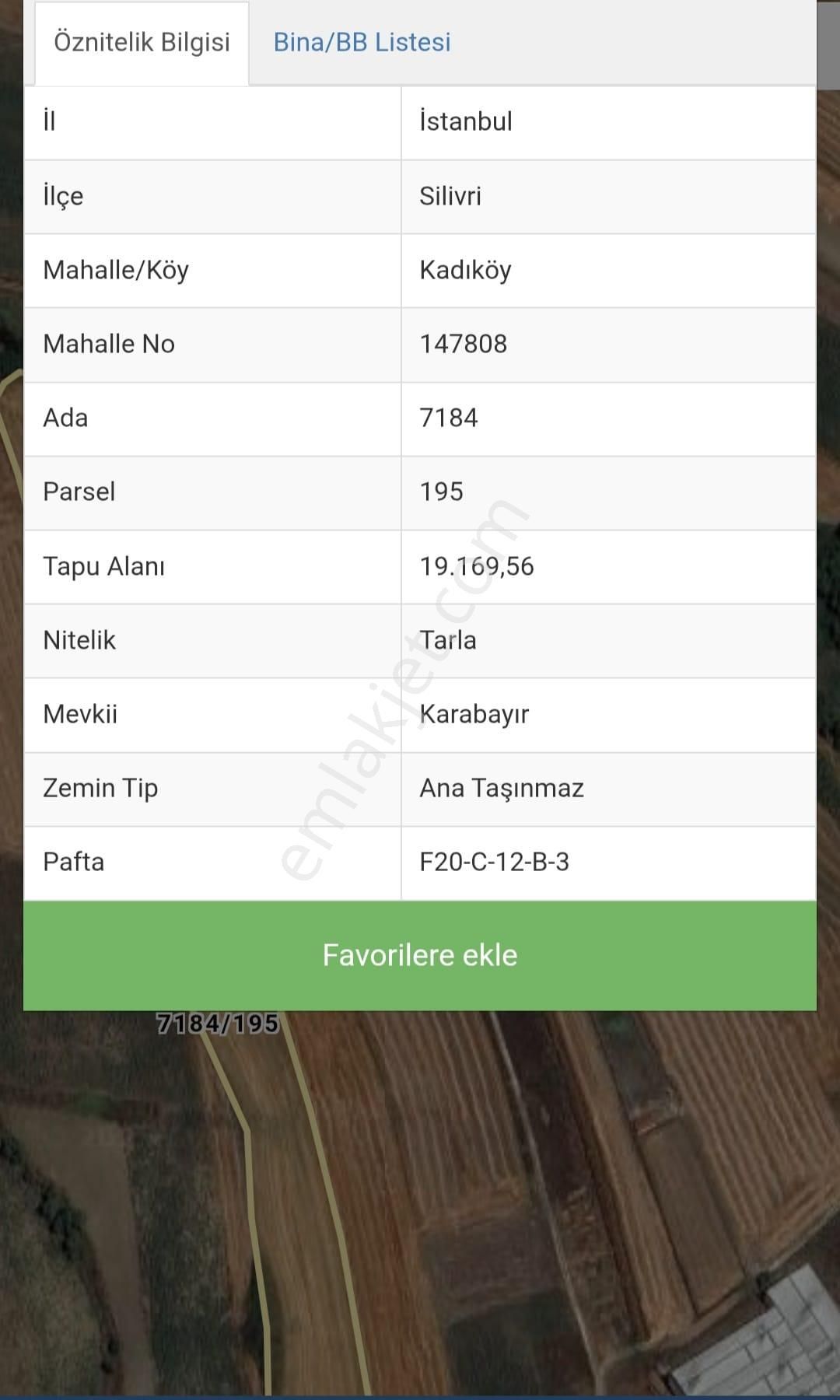 Remax Necati Kurt/ Silivri Kadıköy Fabrikalar Bölgesinde 2400 M² - Görsel 2