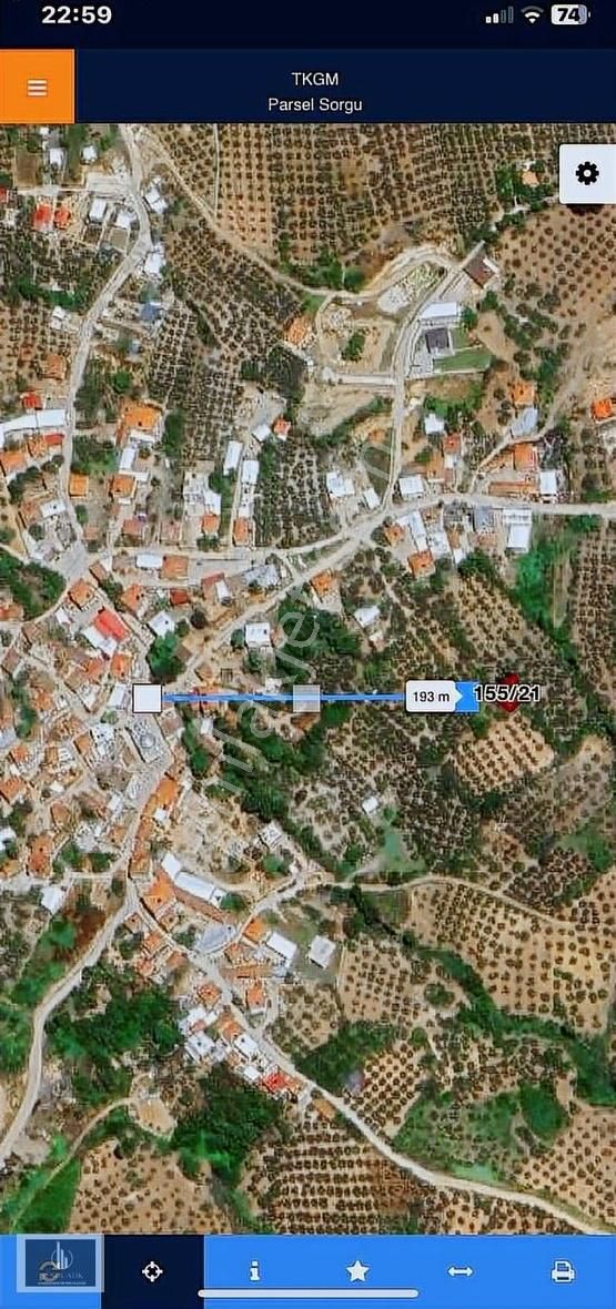 Köy Merkezine İkiyüz Metre Mesafede Tek Tapu Bahçe