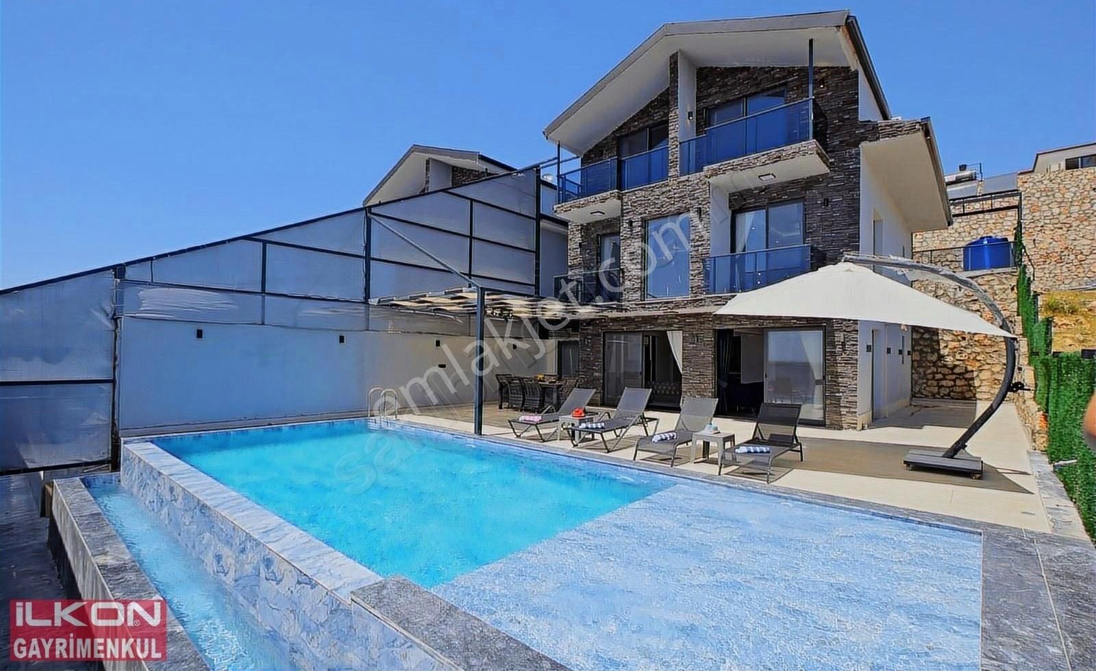 İlkon'dan Kumluova'da 2 Adet Eşyalı Havuzlu 4+1 Lüks Villa - Görsel 17