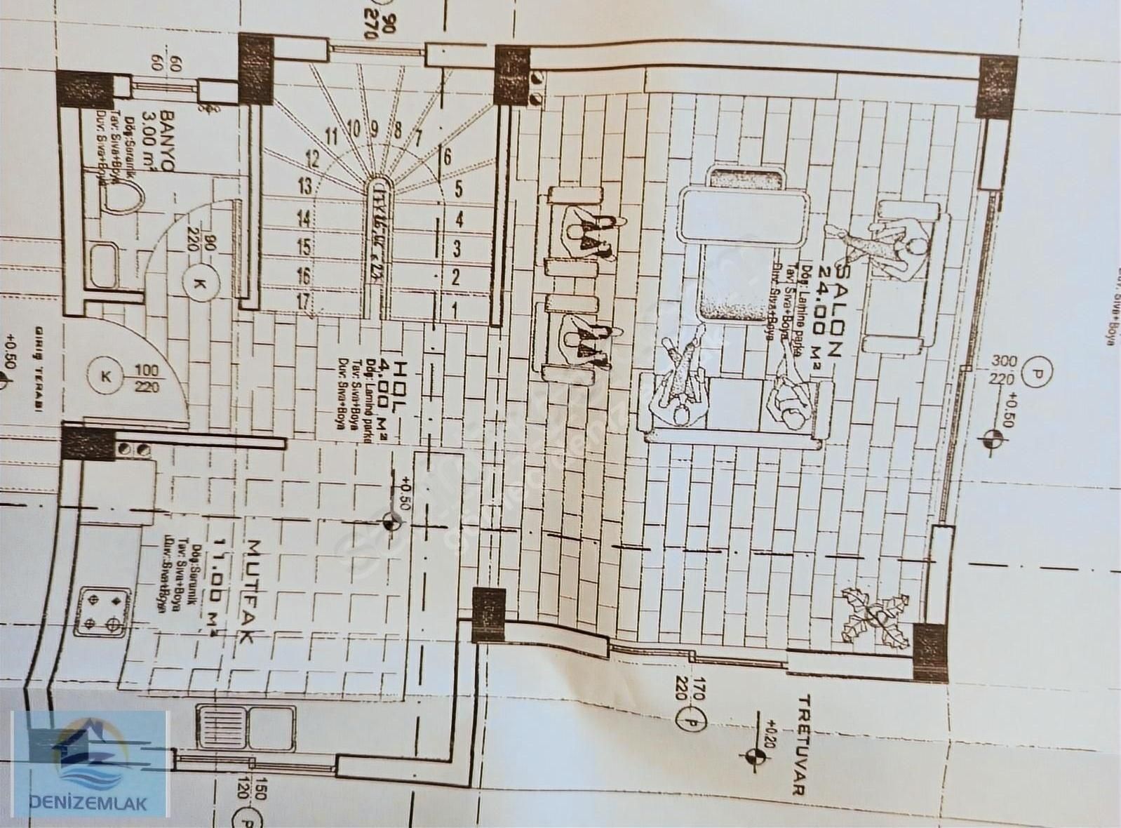 Deniz Emlak'tan Keremköy De Deniz'e 250 Metre Müstakil Villa - Görsel 17