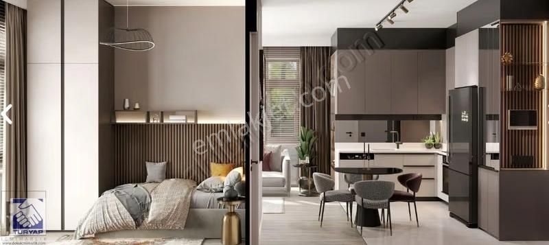 Bordo Yaşamda 2+1 Ebeveyn Banyolu Merkezi Konumda Harika Satılık - Görsel 5