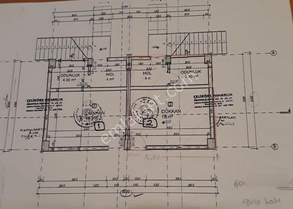 Güzeloba Turizm Yolunda 230 M2 Projesi Hazır Villa Arsası - Görsel 12