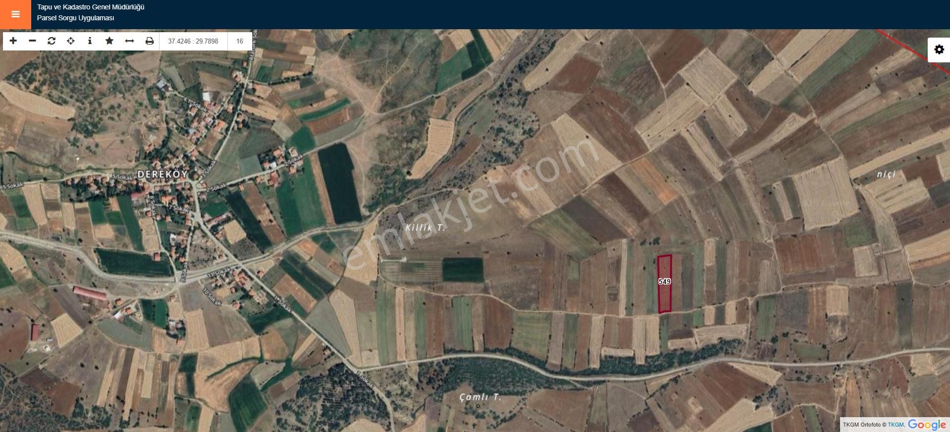 💥 6 Dönüm Yolu Var Kelepir Ekilir Biçilir Kelepir Tarla - Görsel 13