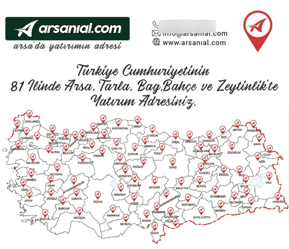 Kütahya Emet Düşecek Satılık 6520m2 Tarla - Görsel 18