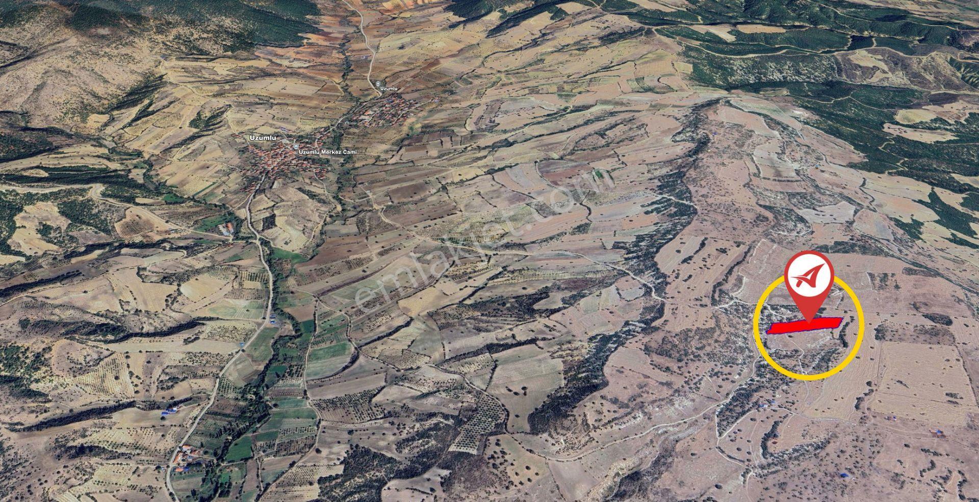 Kütahya Gediz Kızılüzüm Satılık 8600m2 Tarla - Görsel 6