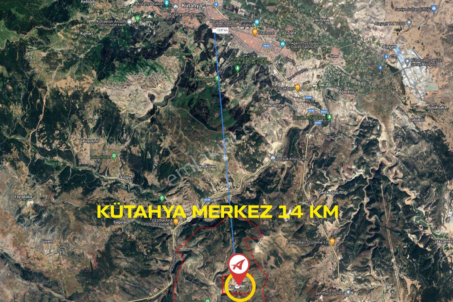 Kütahya-merkez-koçak 1424m2-arsa - Görsel 13