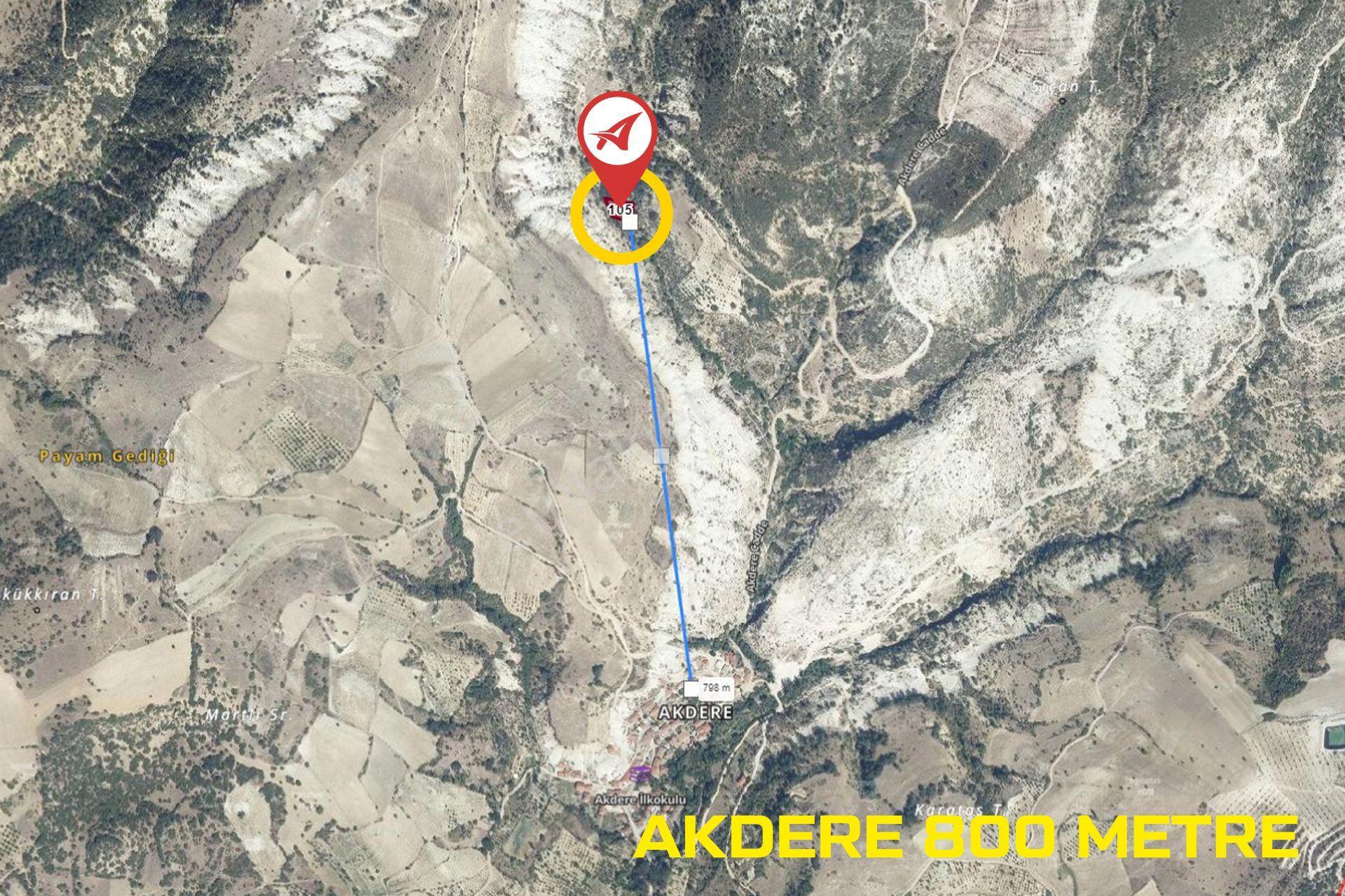 Manisa Demirci Akdere Satılık 1400m2 Bahçe - Görsel 6