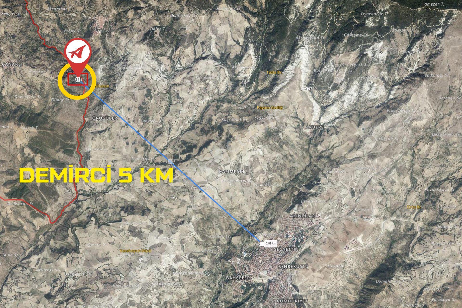 Manisa Demirci Çanakçı Satılık Bağ 1200m2 - Görsel 6