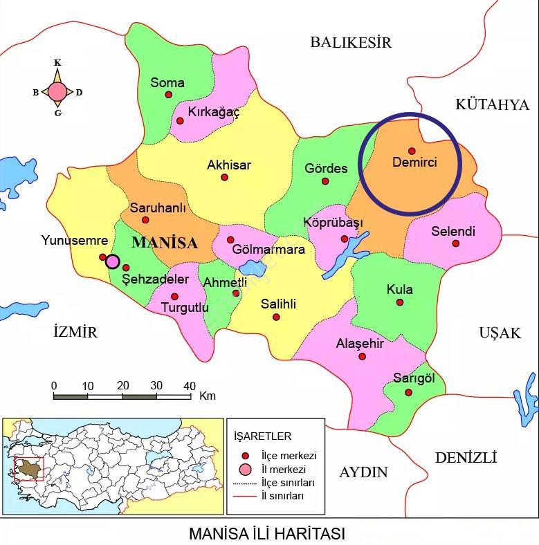 Manisa Demirci Çanakçı Satılık Bağ 1200m2 - Görsel 13