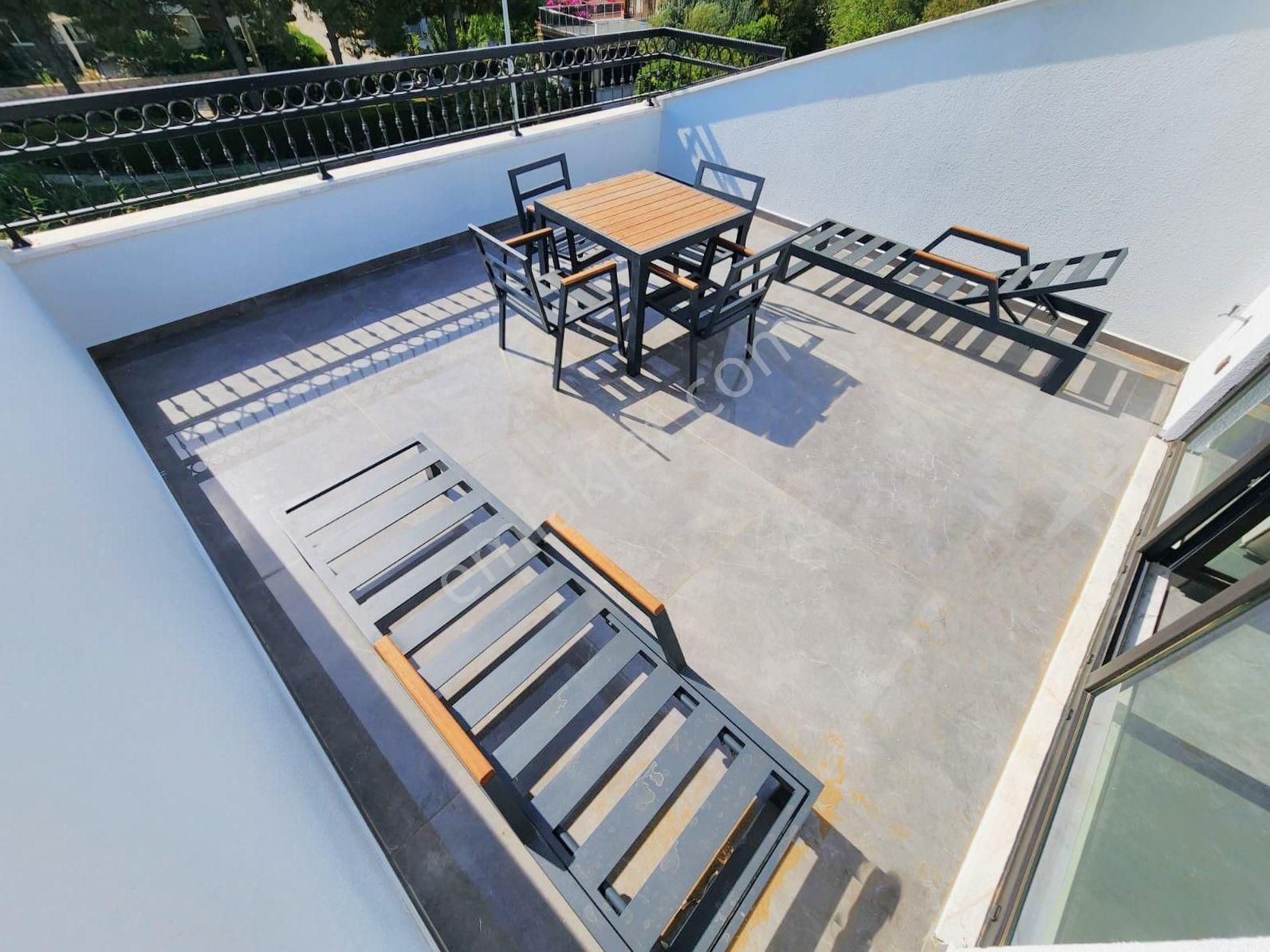 💥güre'de Denize Sıfır Muhteşem Mimarisi İle Göz Alıcı Havuzlu Site İçi 4+1 Ultra Lüks Satılık Villa - Görsel 32