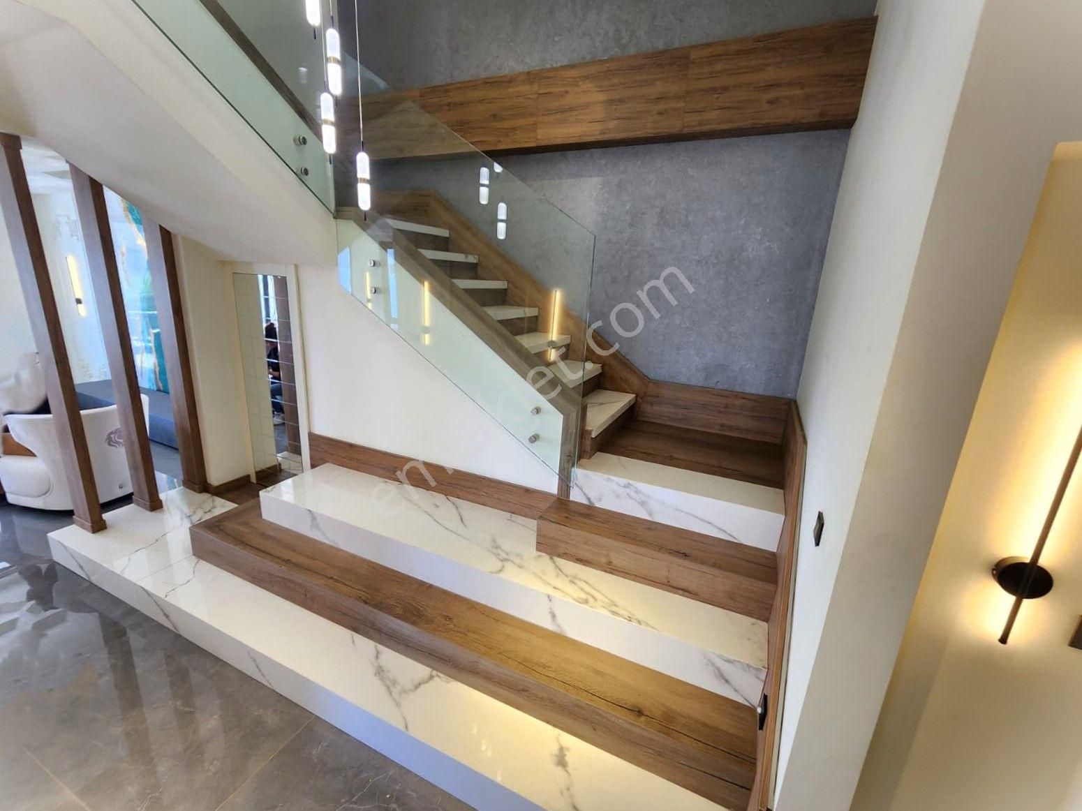 💥güre'de Denize Sıfır Muhteşem Mimarisi İle Göz Alıcı Havuzlu Site İçi 4+1 Ultra Lüks Satılık Villa - Görsel 13