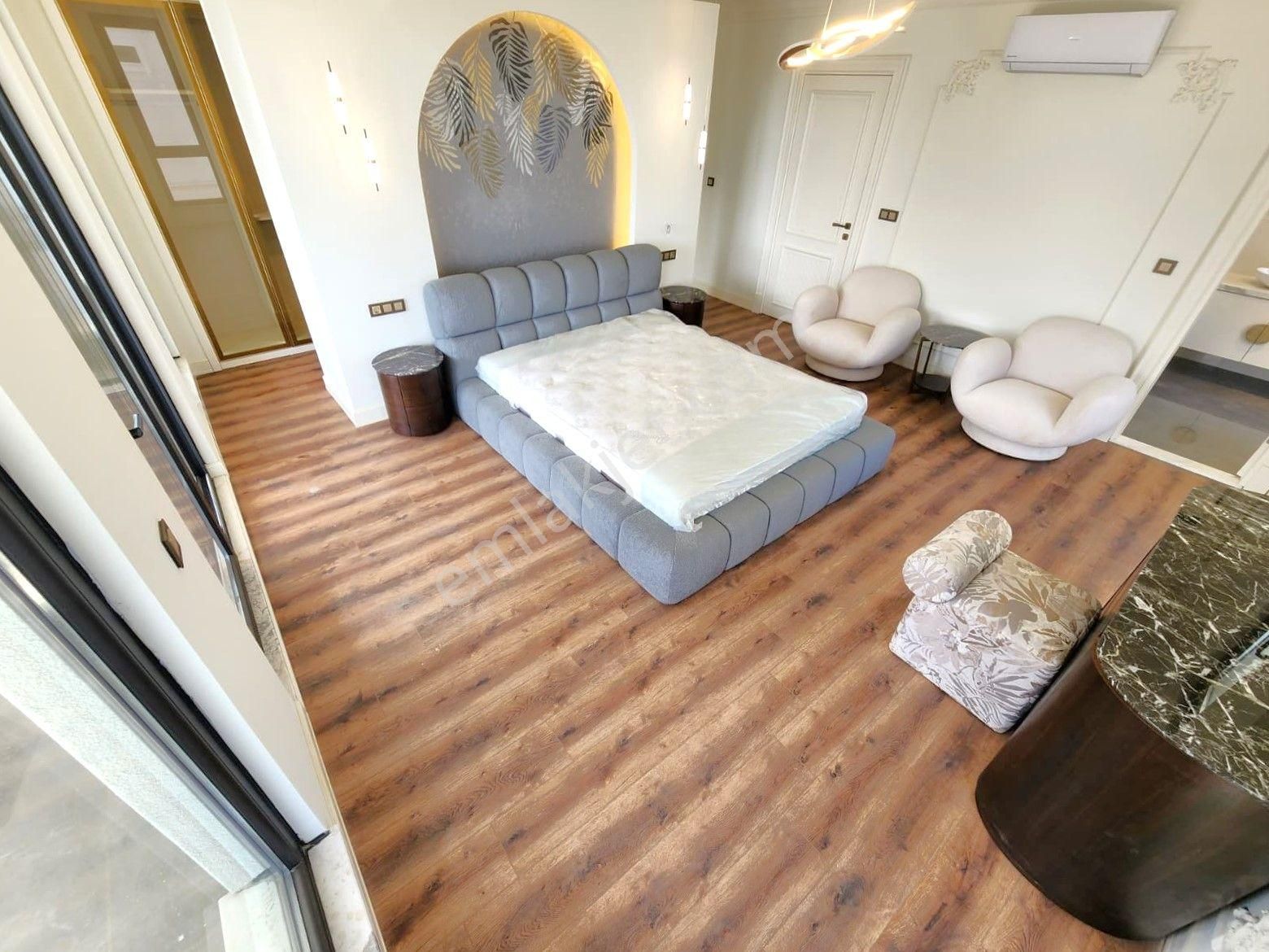 💥güre'de Denize Sıfır Muhteşem Mimarisi İle Göz Alıcı Havuzlu Site İçi 4+1 Ultra Lüks Satılık Villa - Görsel 19