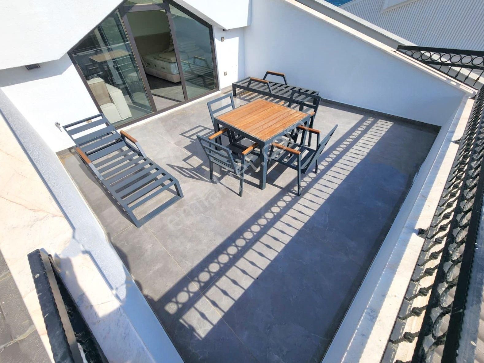 💥güre'de Denize Sıfır Muhteşem Mimarisi İle Göz Alıcı Havuzlu Site İçi 4+1 Ultra Lüks Satılık Villa - Görsel 31