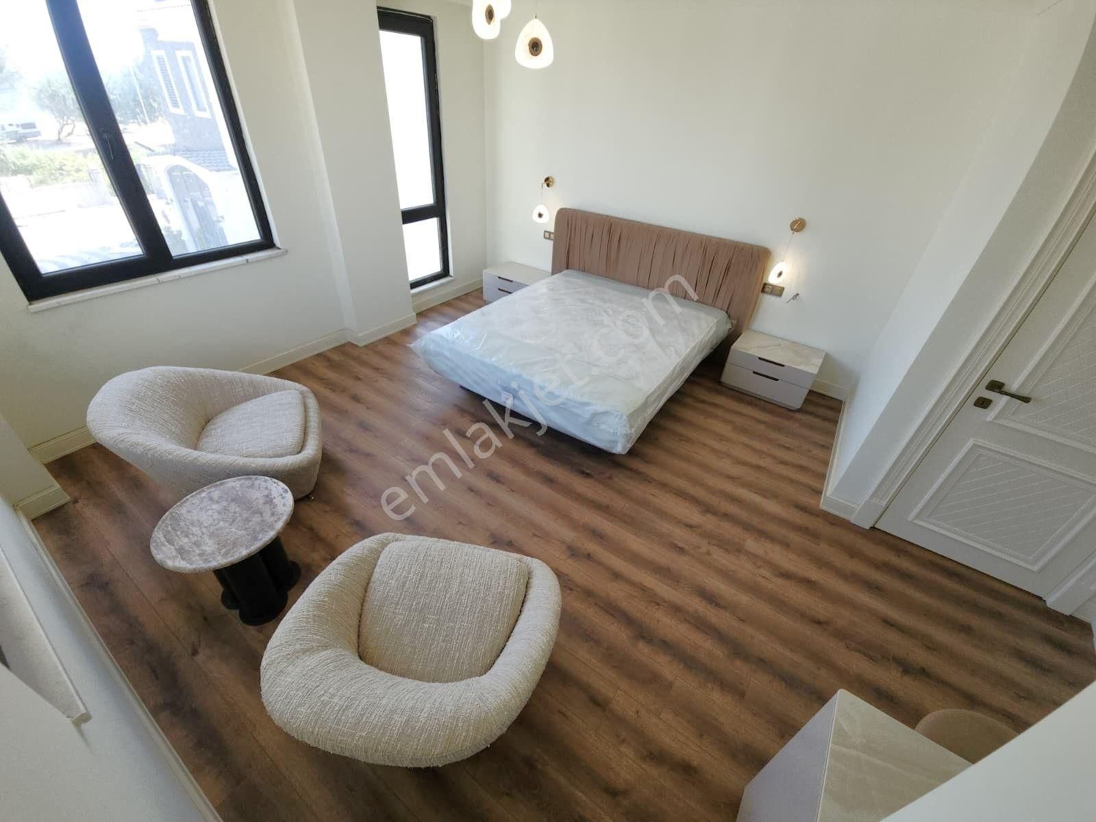 💥güre'de Denize Sıfır Muhteşem Mimarisi İle Göz Alıcı Havuzlu Site İçi 4+1 Ultra Lüks Satılık Villa - Görsel 25