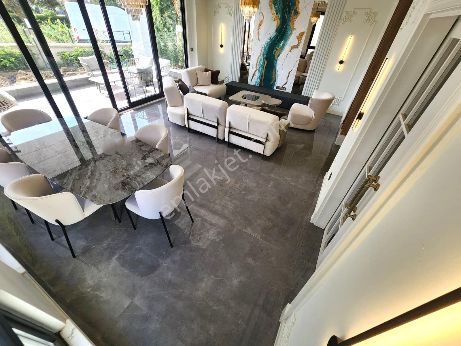 💥güre'de Denize Sıfır Muhteşem Mimarisi İle Göz Alıcı Havuzlu Site İçi 4+1 Ultra Lüks Satılık Villa - Görsel 8