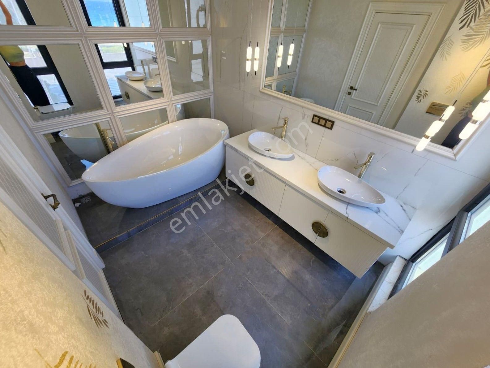 💥güre'de Denize Sıfır Muhteşem Mimarisi İle Göz Alıcı Havuzlu Site İçi 4+1 Ultra Lüks Satılık Villa - Görsel 22