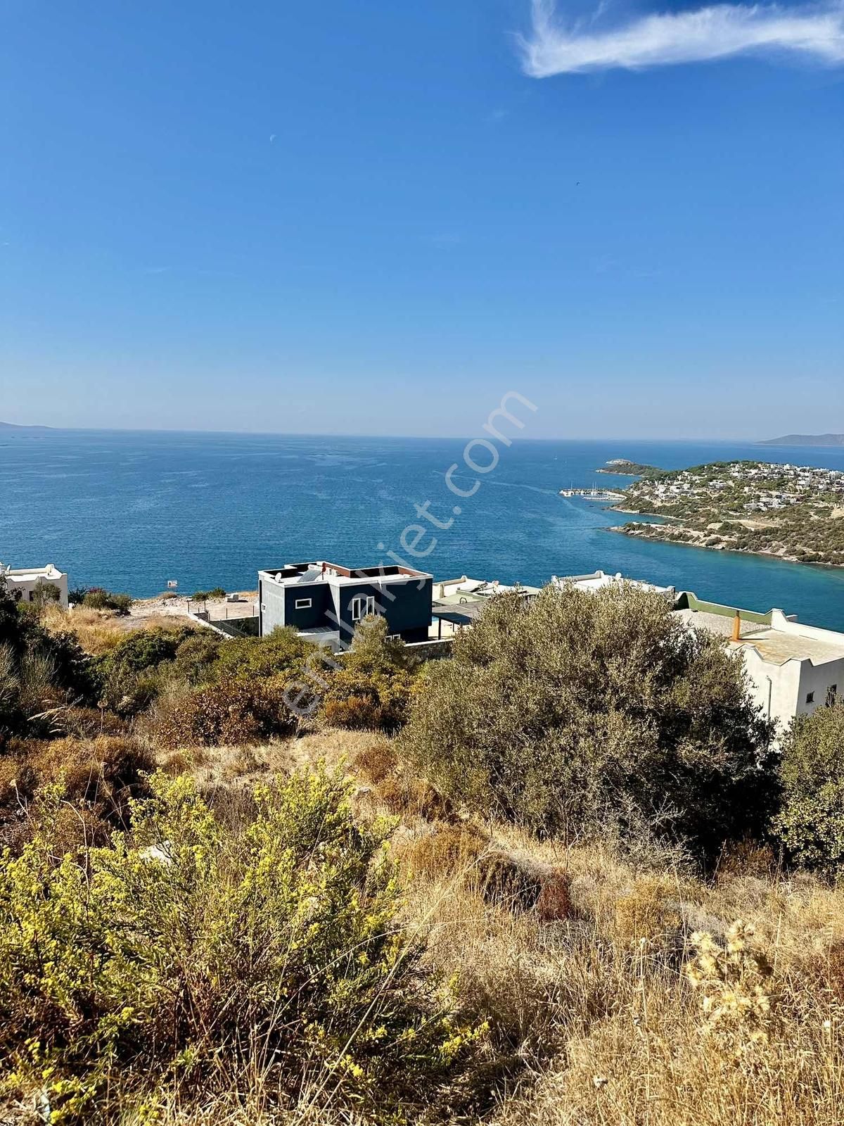 Bodrum Adabükü'nde Deniz Manzaralı Satılık Arsa - Görsel 21