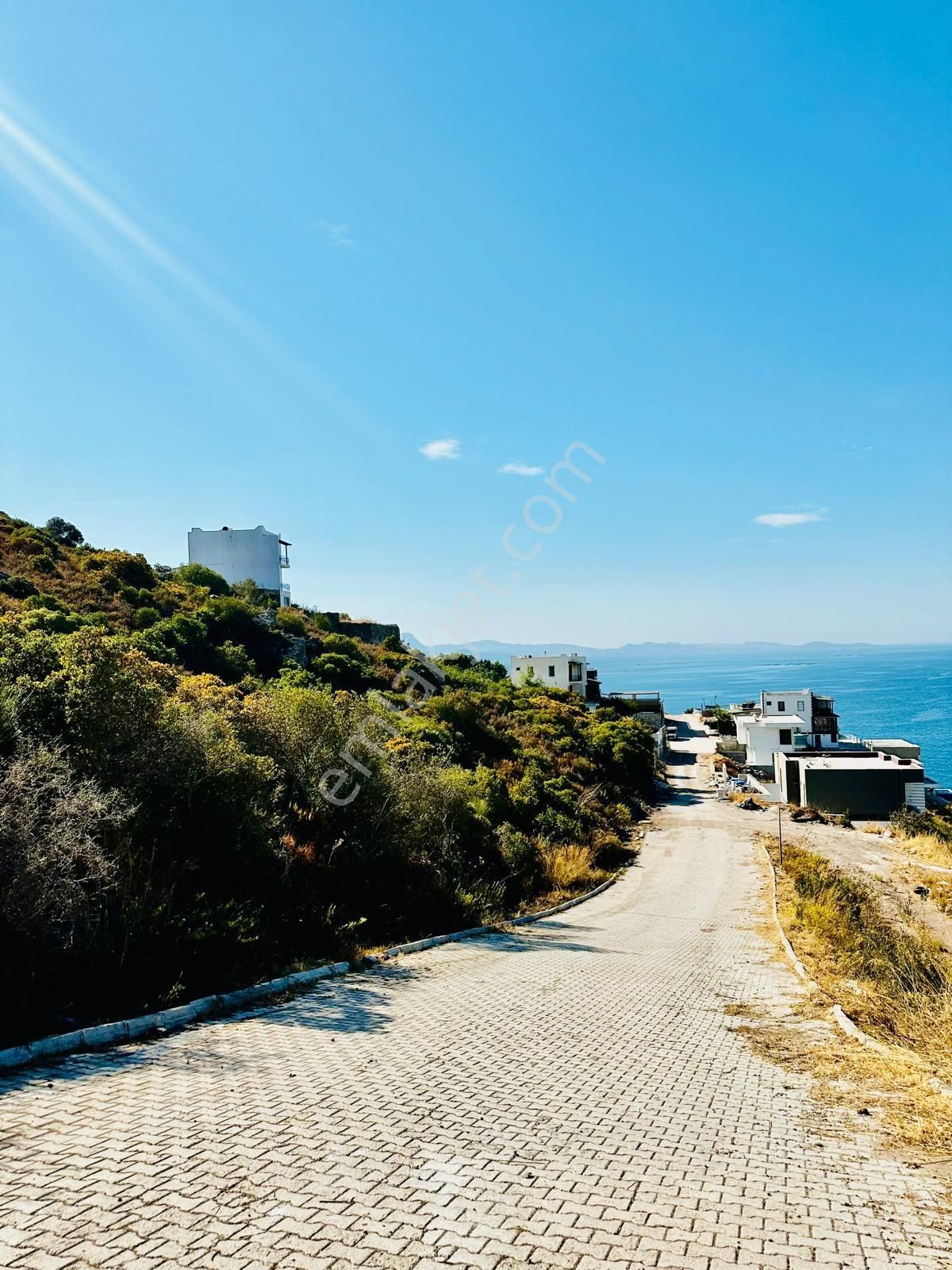 Bodrum Adabükü'nde Deniz Manzaralı Satılık Arsa - Görsel 9