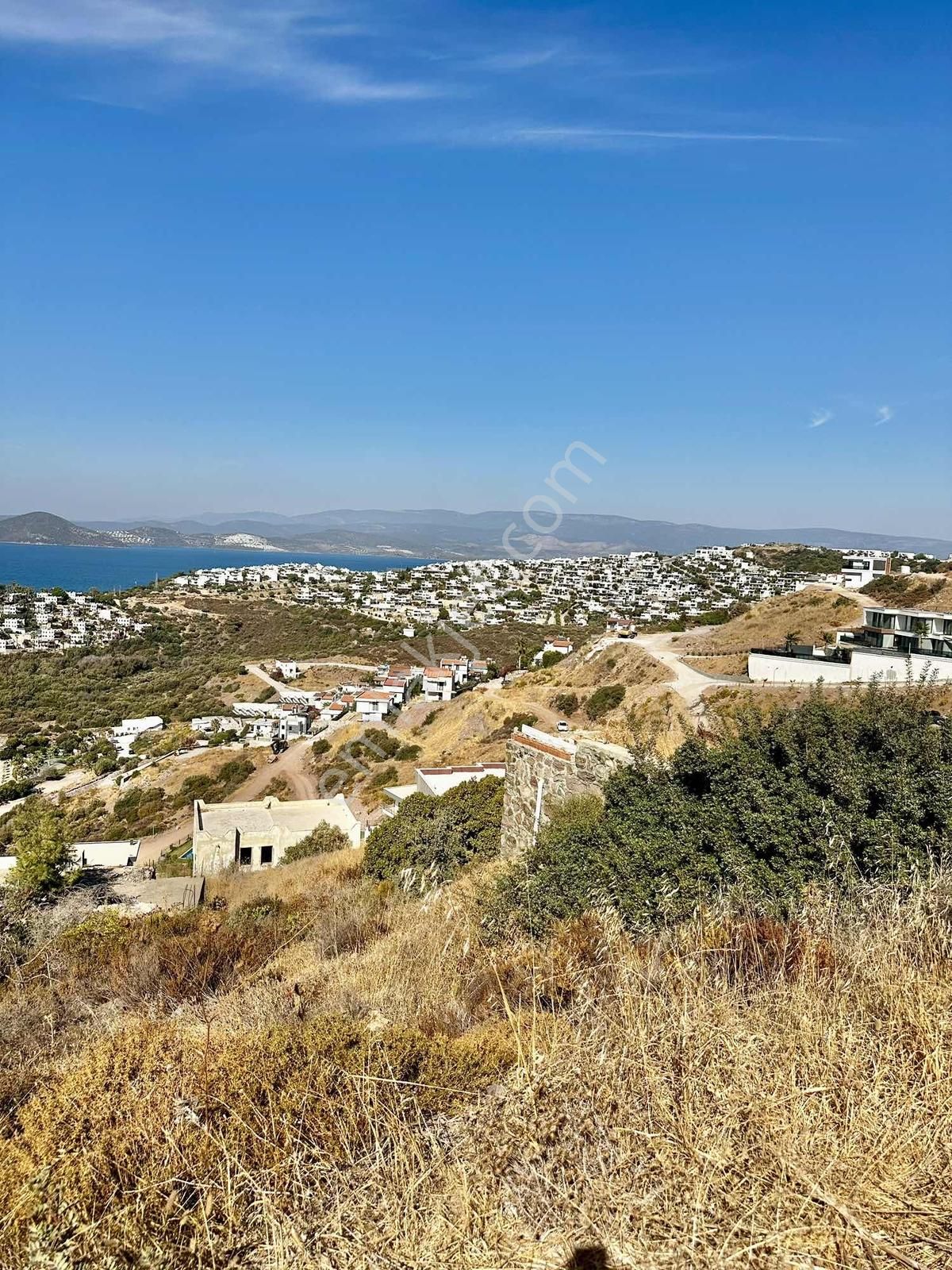 Bodrum Adabükü'nde Deniz Manzaralı Satılık Arsa - Görsel 25