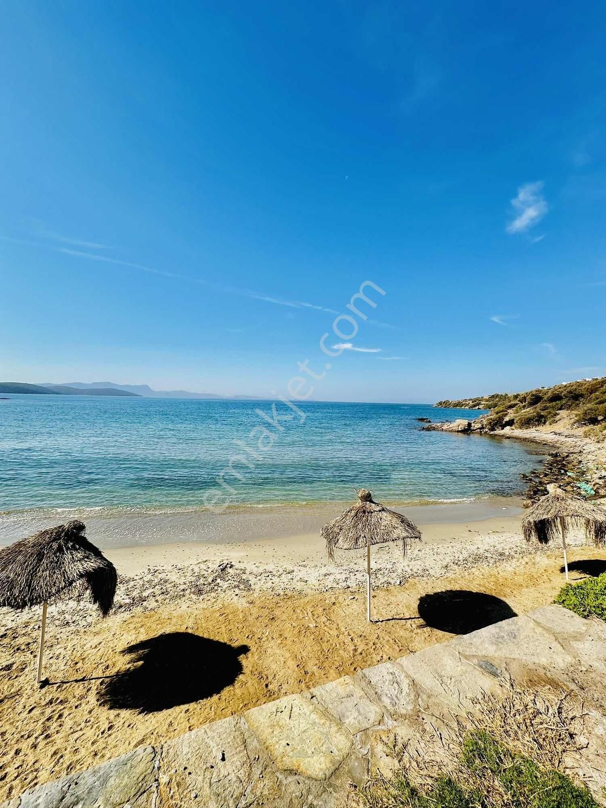 Bodrum Adabükü'nde Deniz Manzaralı Satılık Arsa - Görsel 18