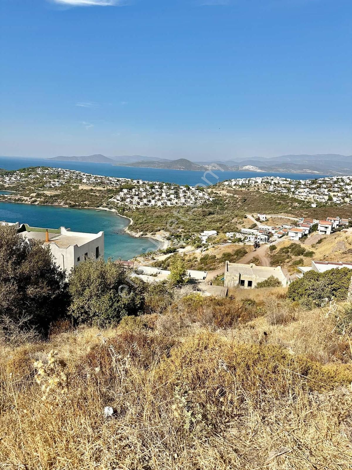 Bodrum Adabükü'nde Deniz Manzaralı Satılık Arsa - Görsel 6