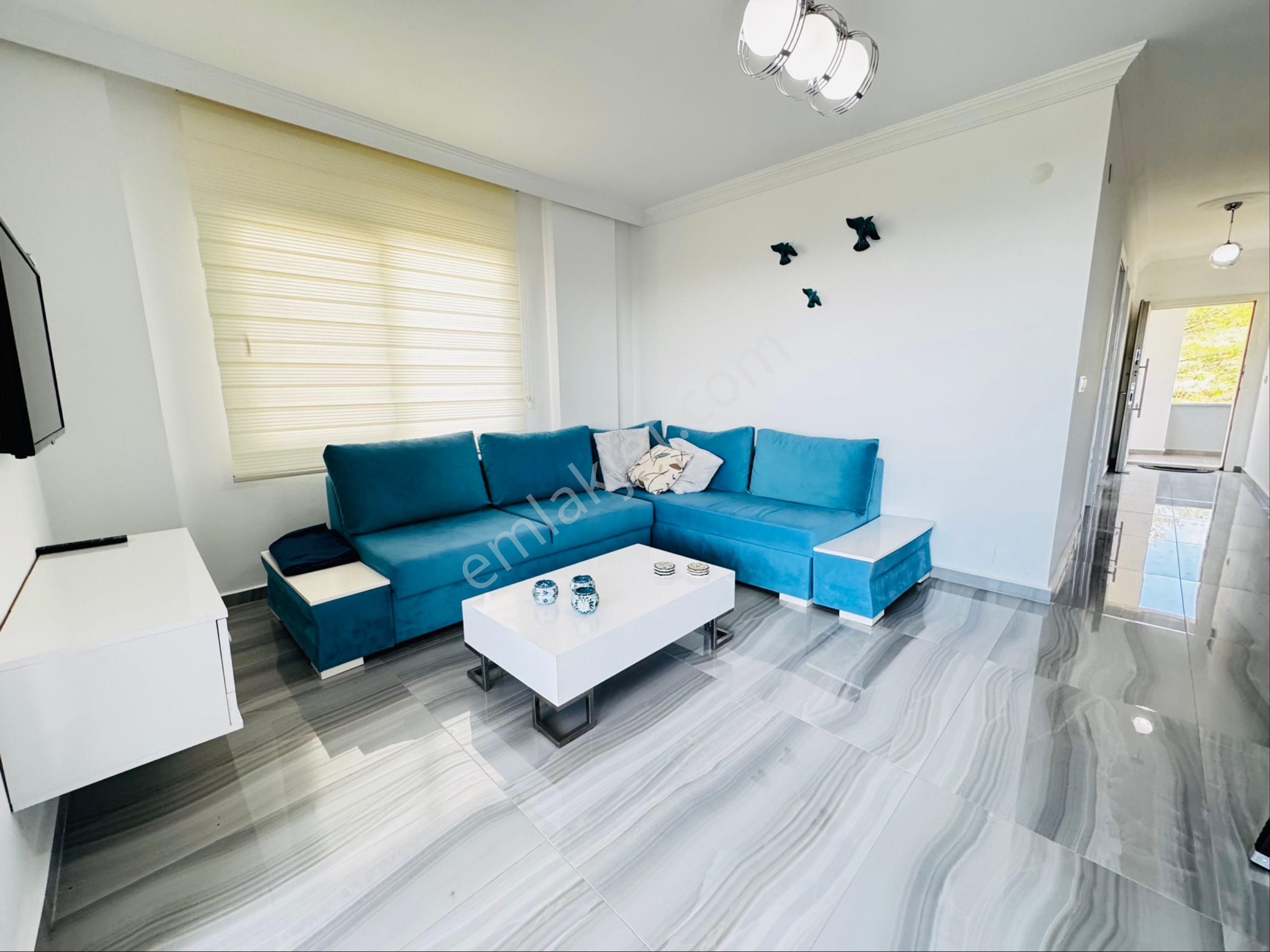 Özel Site İçinde Eşyalı | Köşe Konumlu, Manzaralı 2+1 Yazlık Daire - Görsel 24