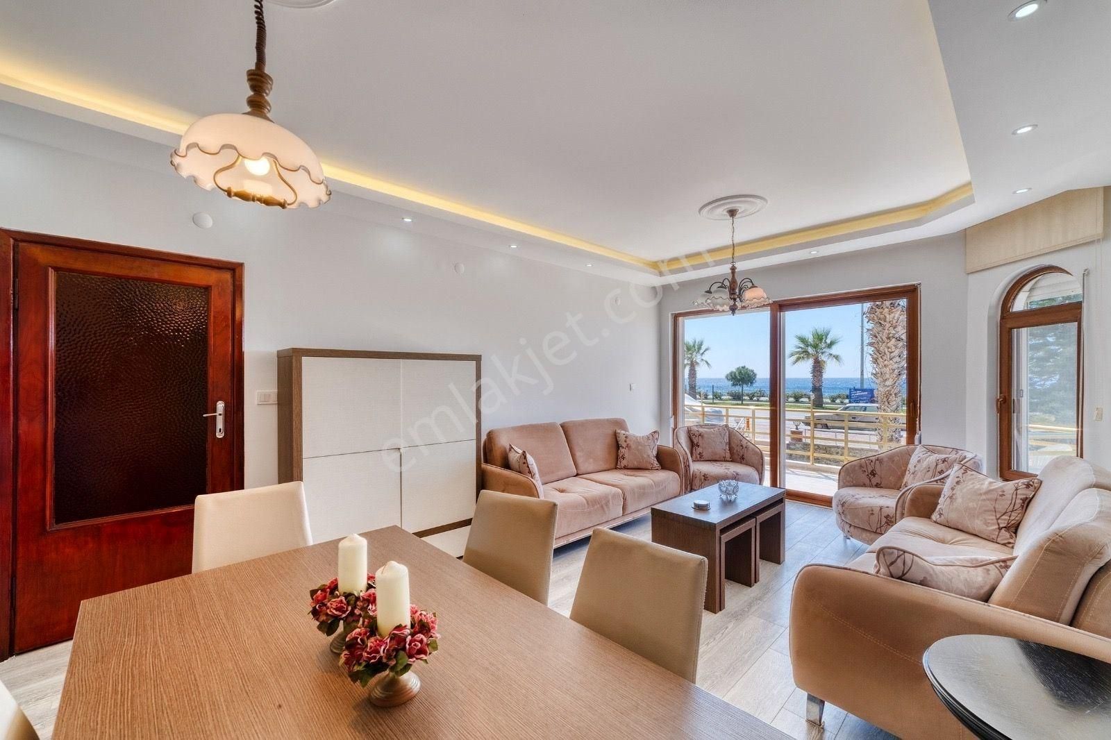 Alanya Mahmutlar’da Denize Sıfır 3+1 Geniş Daire – Full Deniz Manzarası - Görsel 4