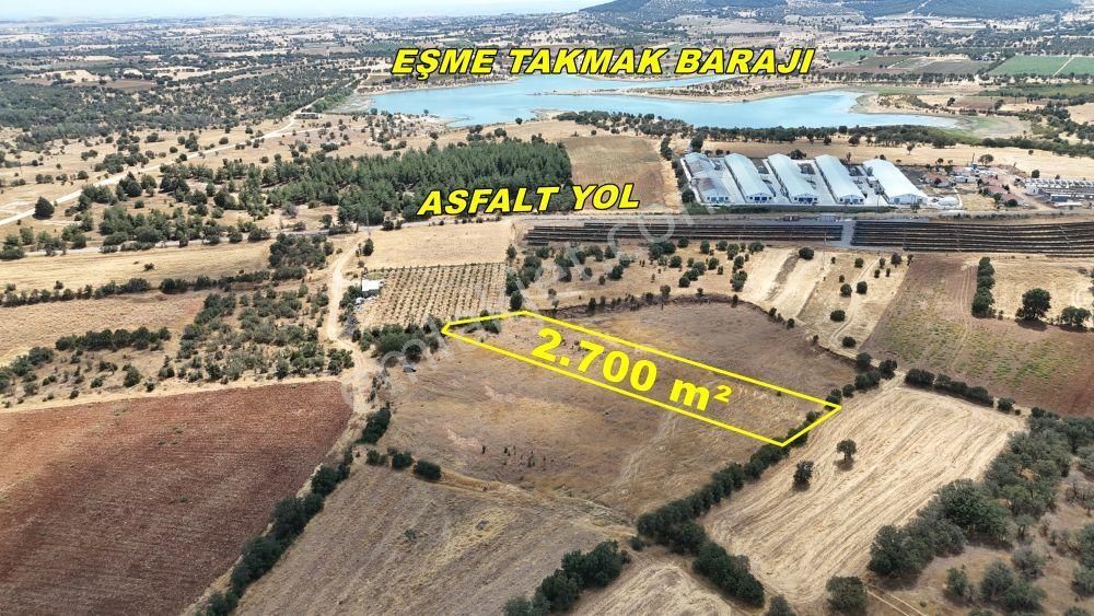 Uşak / Eşme / Kıranköy Mahallesinde 2.700 M² Müstakil Tapulu Tarla - Görsel 3