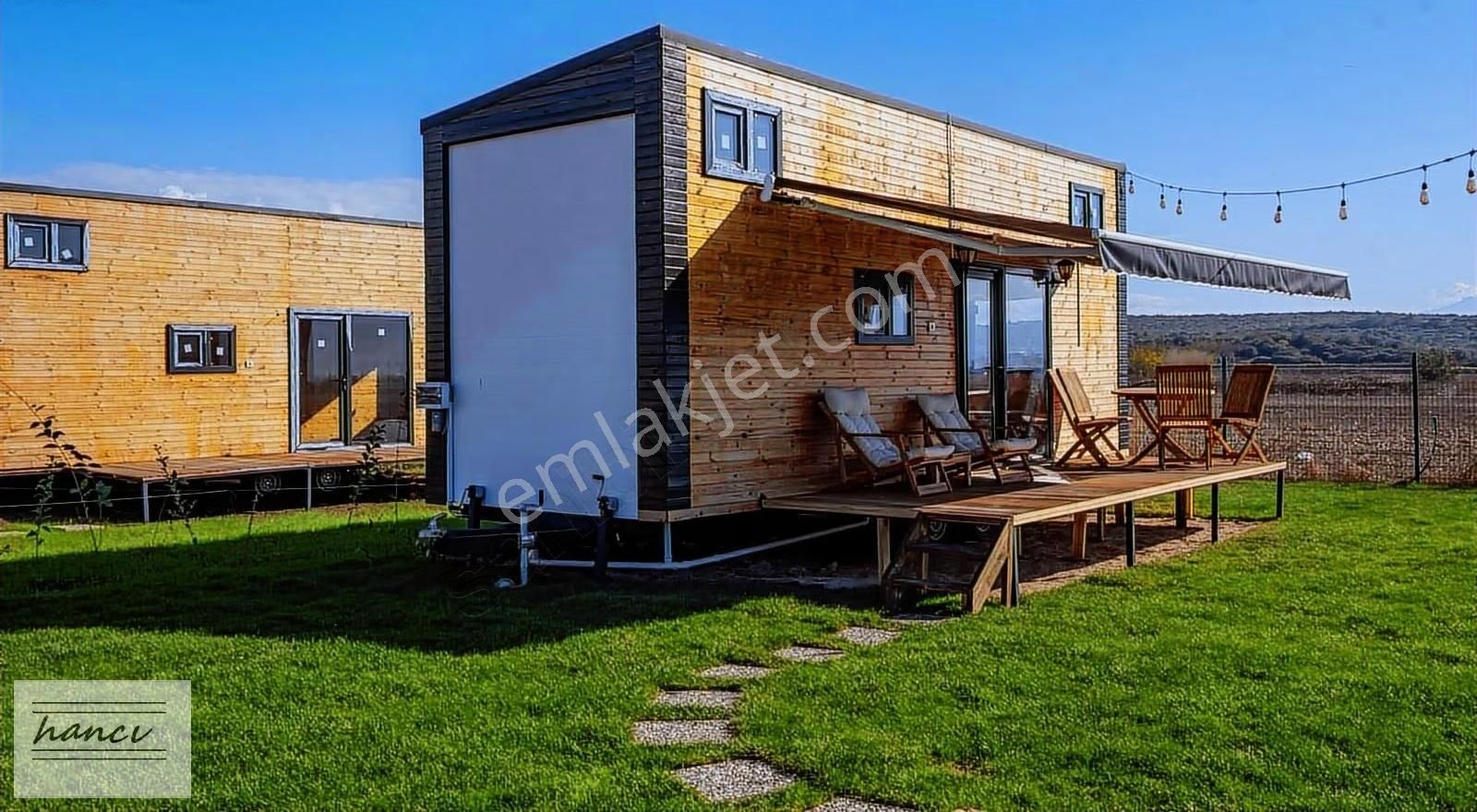 250 M²tarla /elektrik/ Su/özel Otoparklı Taşınabilir Tiny House - Görsel 14