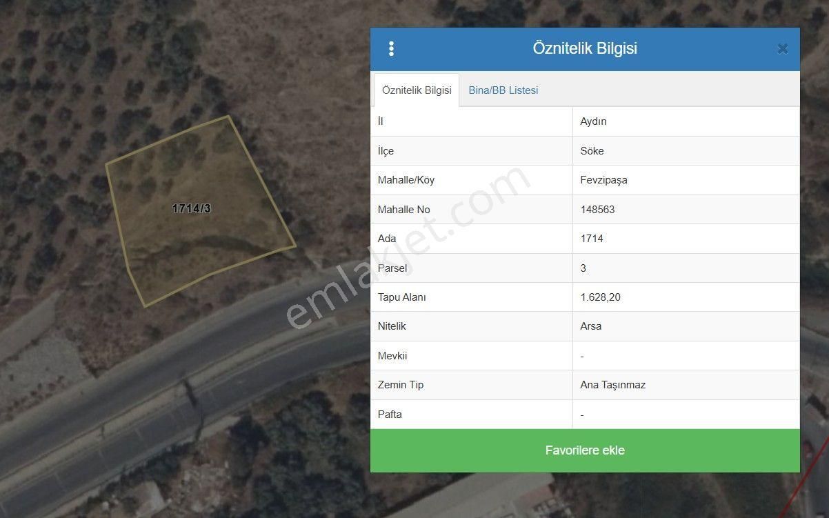 Söke Novada Kavşağı'na 200 M. Satılık İmarlı Benzinlik Arsası - Görsel 3
