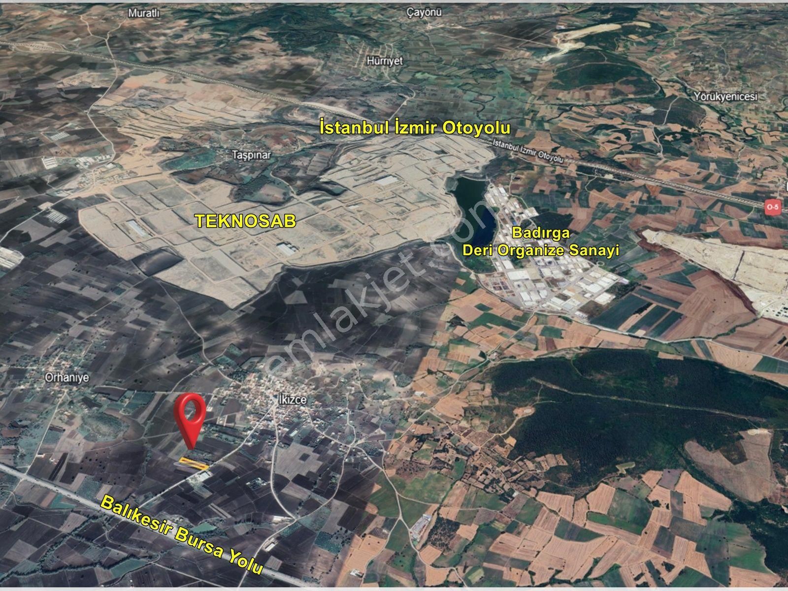 Bursa Karacabey İkizce De Teknosaba Yakın Konumda Satılık Tarla - Görsel 27