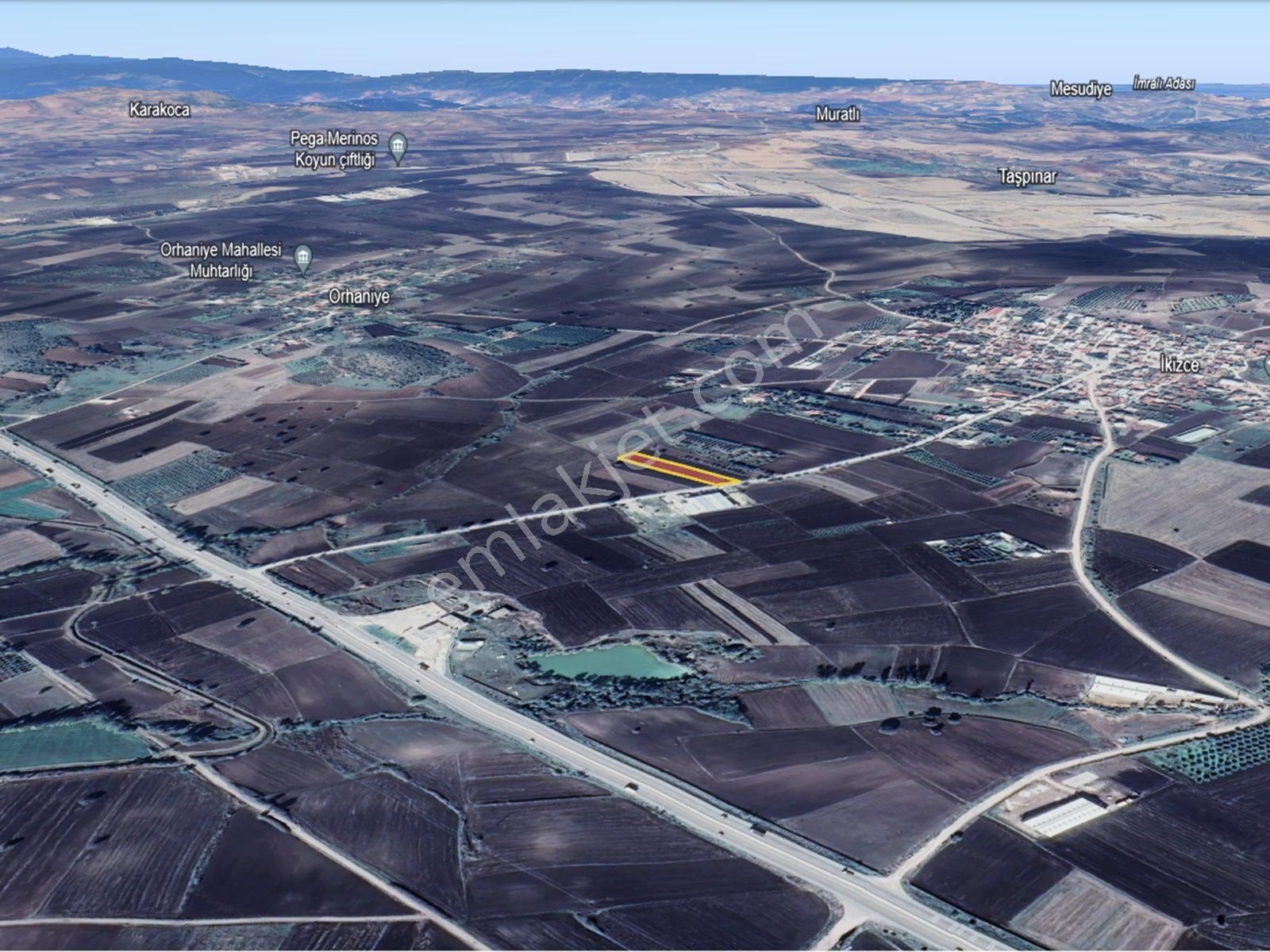 Bursa Karacabey İkizce De Teknosaba Yakın Konumda Satılık Tarla - Görsel 17