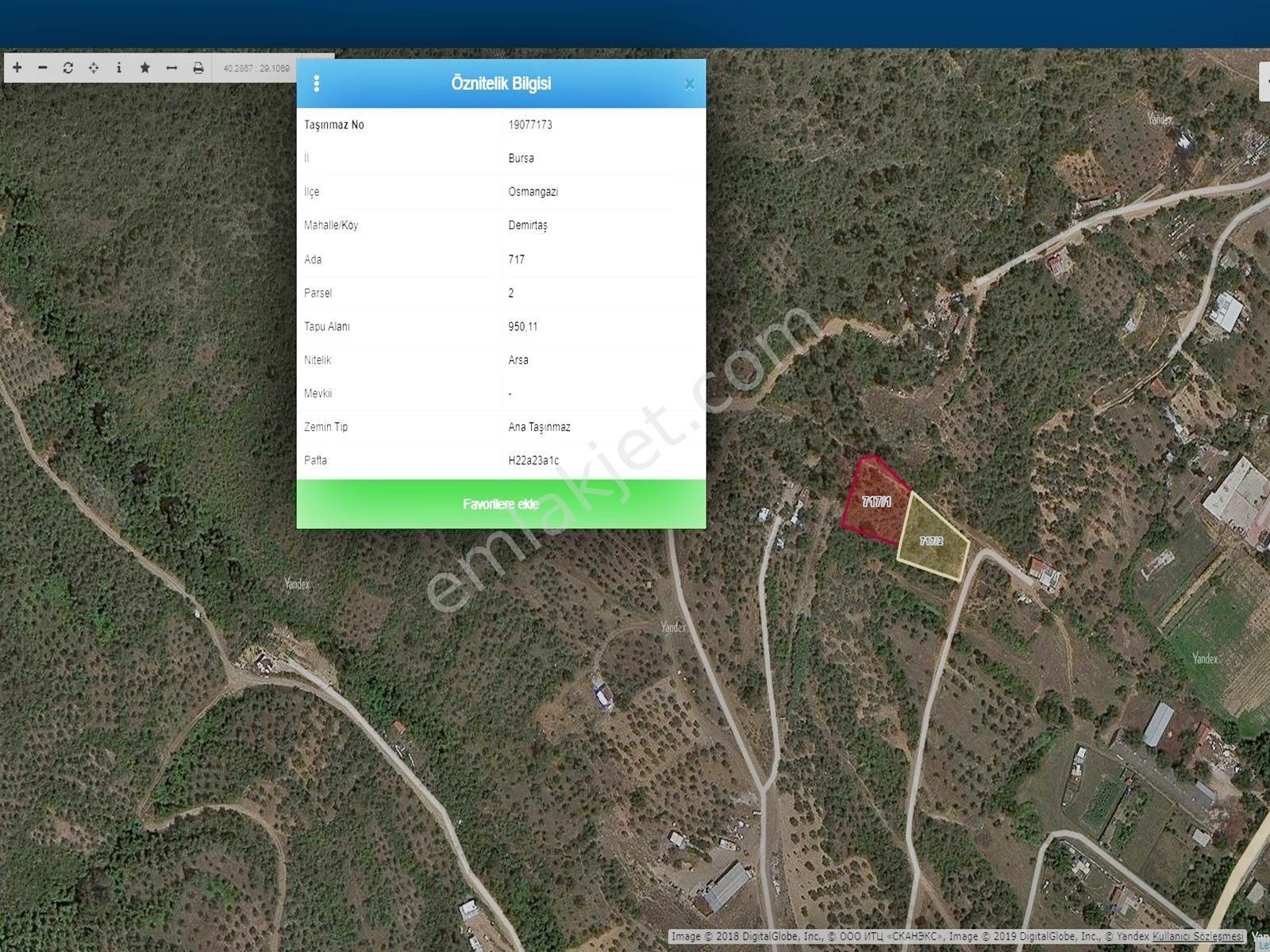 Demirtaş Barbaros Da Şehir Manzaralı Villa İmarlı Satılık Arsa - Görsel 3
