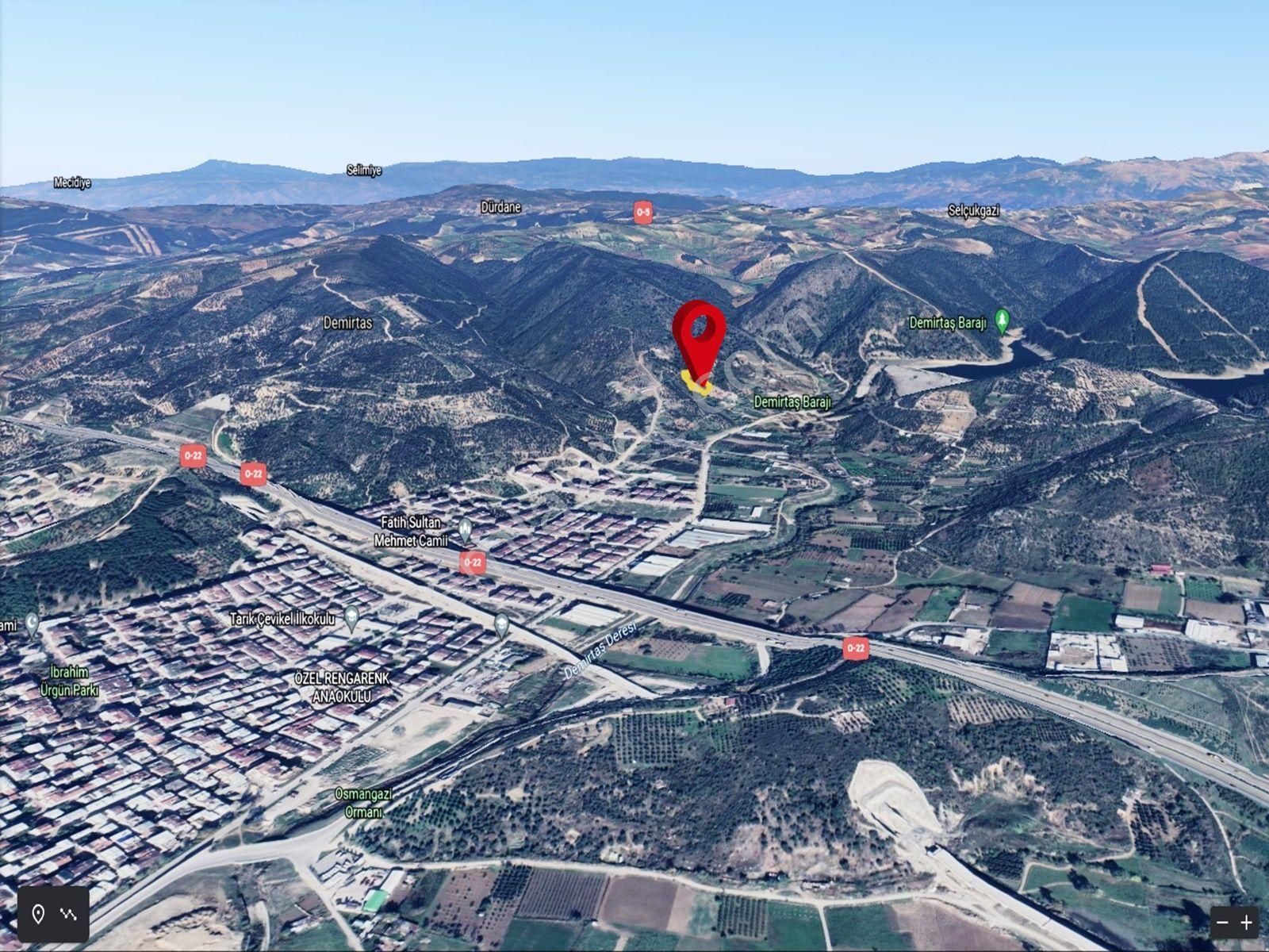 Demirtaş Barbaros Da Şehir Manzaralı Villa İmarlı Satılık Arsa - Görsel 6