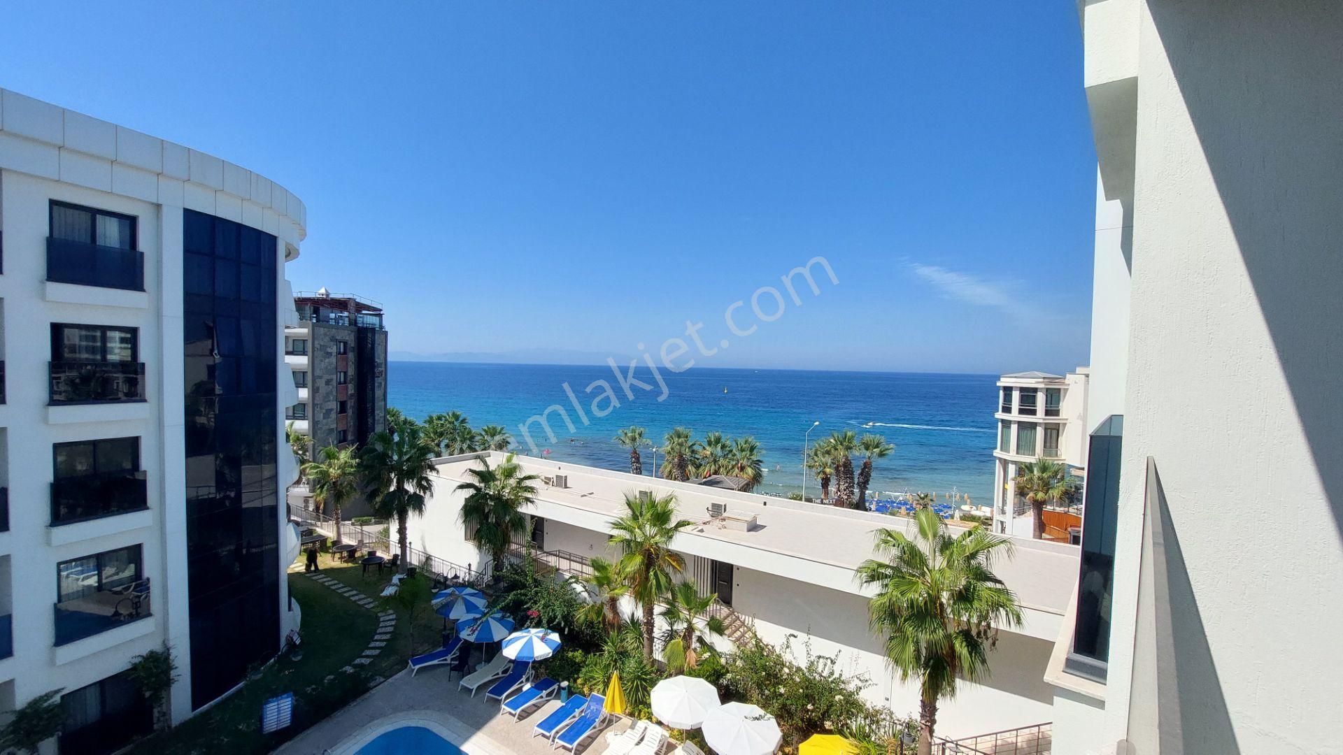 Turyap'tan Plaja 20mt. Deniz Ve Havuz Manzaralı Satılık Daire - Görsel 26