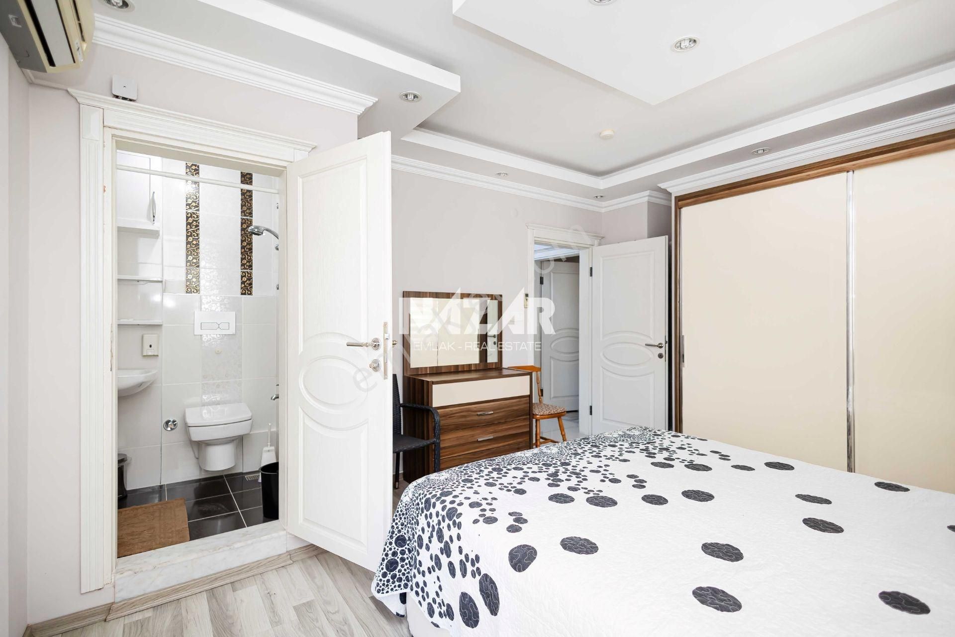 Alanya Merkez Güllerpınarı’nda Satılık 3+1 Denize Yakın Daire - Görsel 22