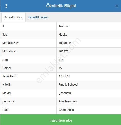 Trabzon Maçka'da Satılık Arazi - Görsel 16