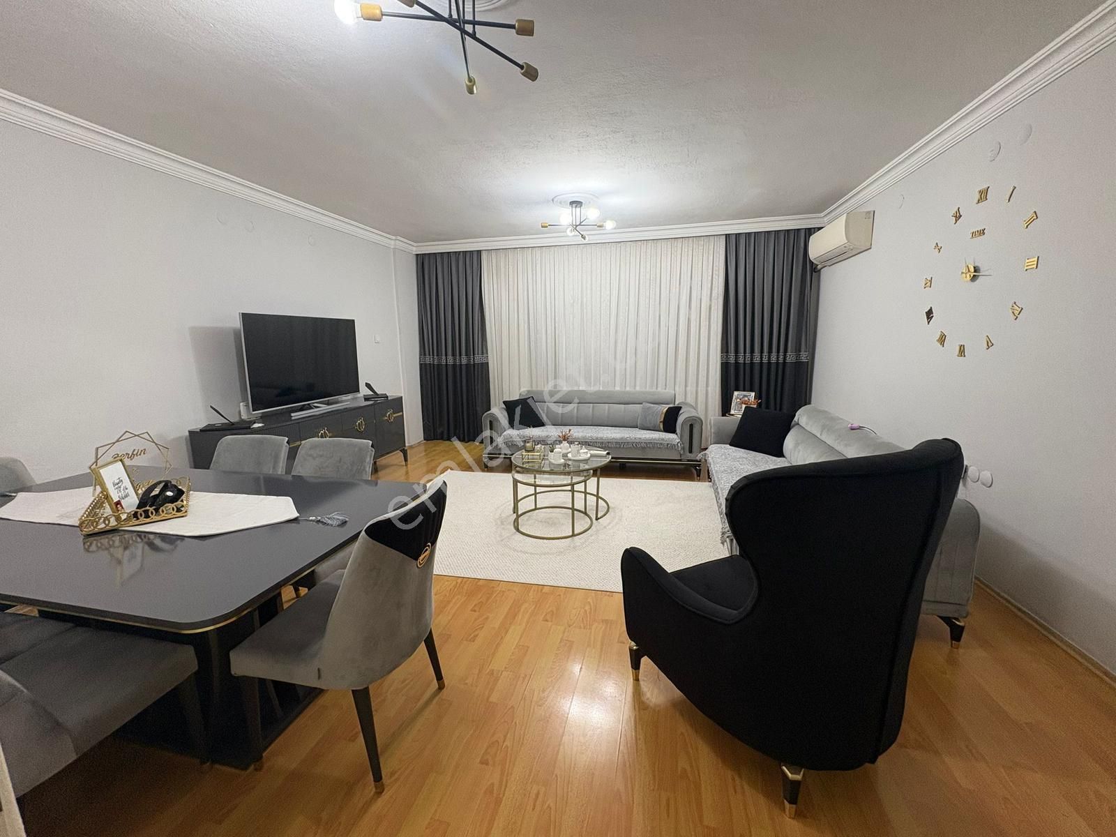 Acill Konak Ulubatlı Mah.de Toros Meydan Yakını 3+1 130m2 Dgazlı Arakat Satılık Daire