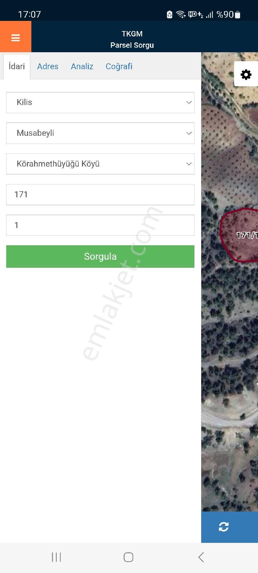 Kilis Te Fırsat 1 Arazi Fiyatına 2 Arazi