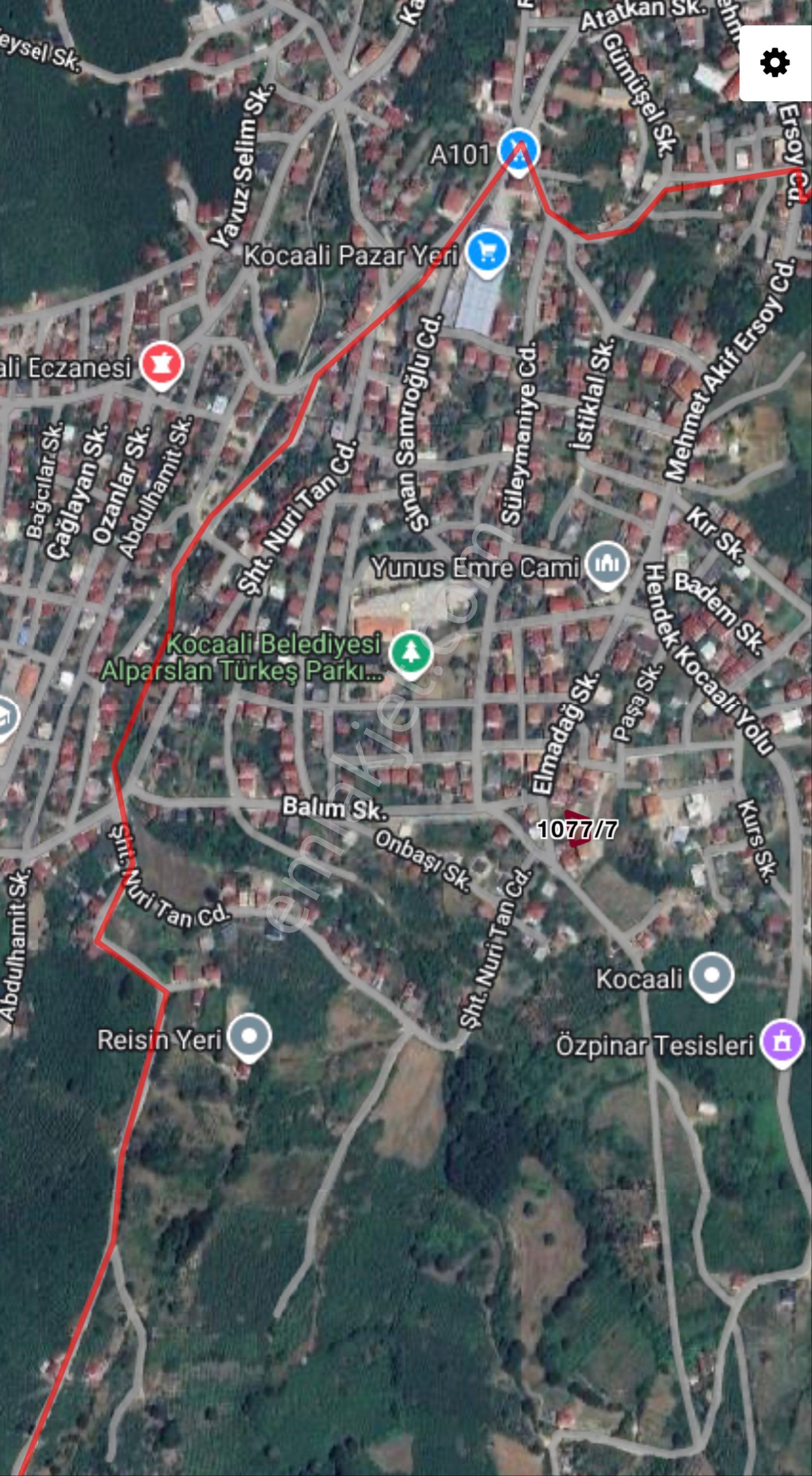 Mys İnşaat Emlaktan Kocaali Yeni Mah Satılık 427 M2 Arsa - Görsel 5
