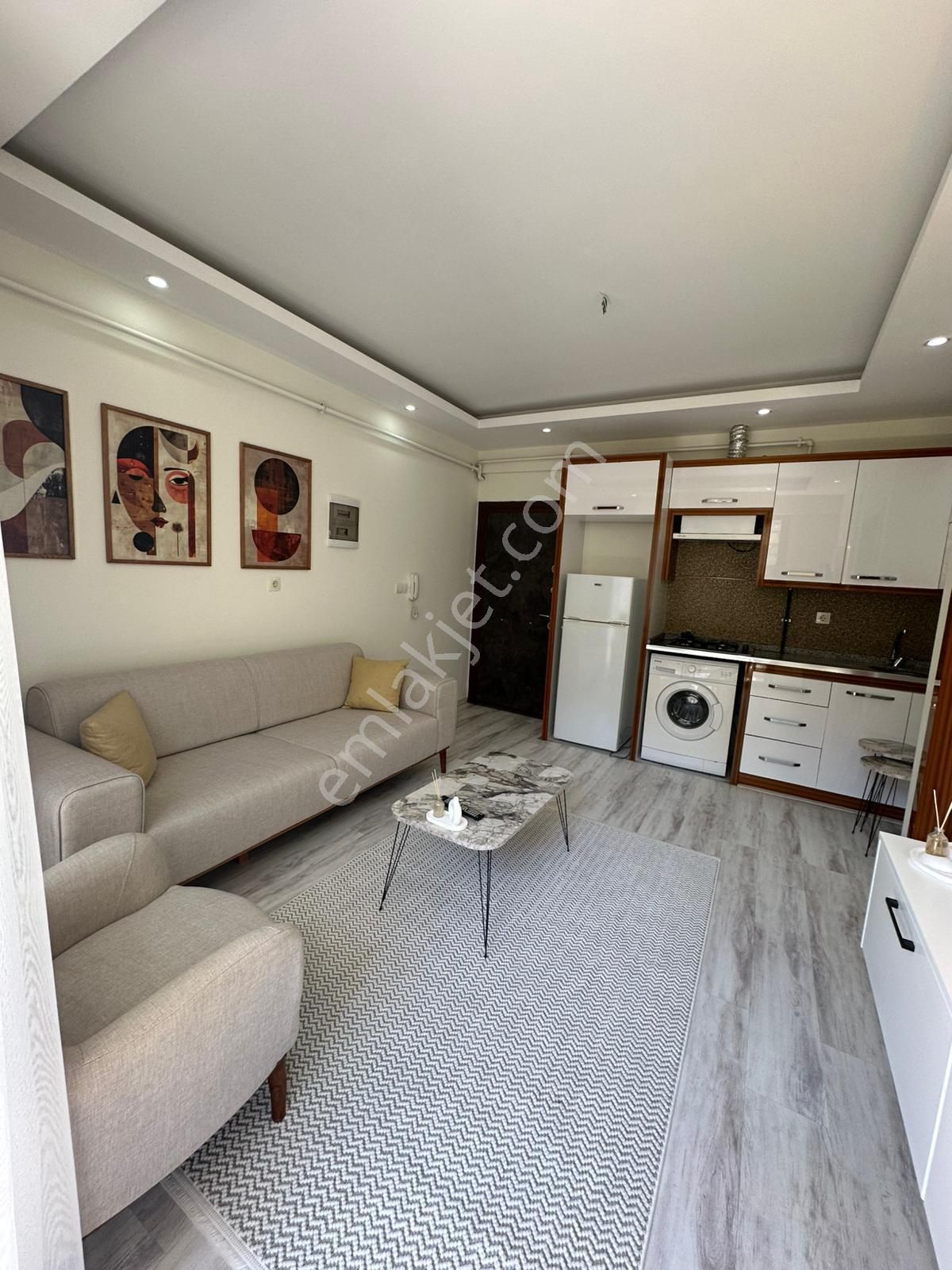 Özmecaz'dan Zeytinköy Mah. 1+1 Full Eşyalı Balkonlu Fırsat Apart - Görsel 2