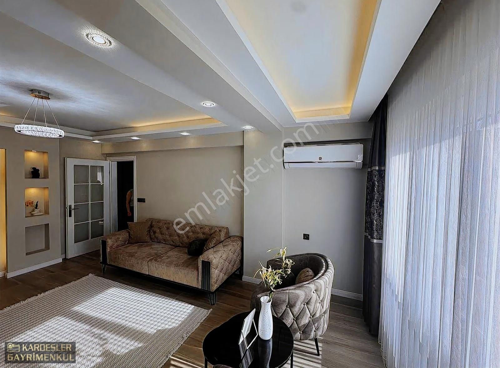 Satılık Otopark Üstü Yerden Isıtmalı Doğalğazlı Daire