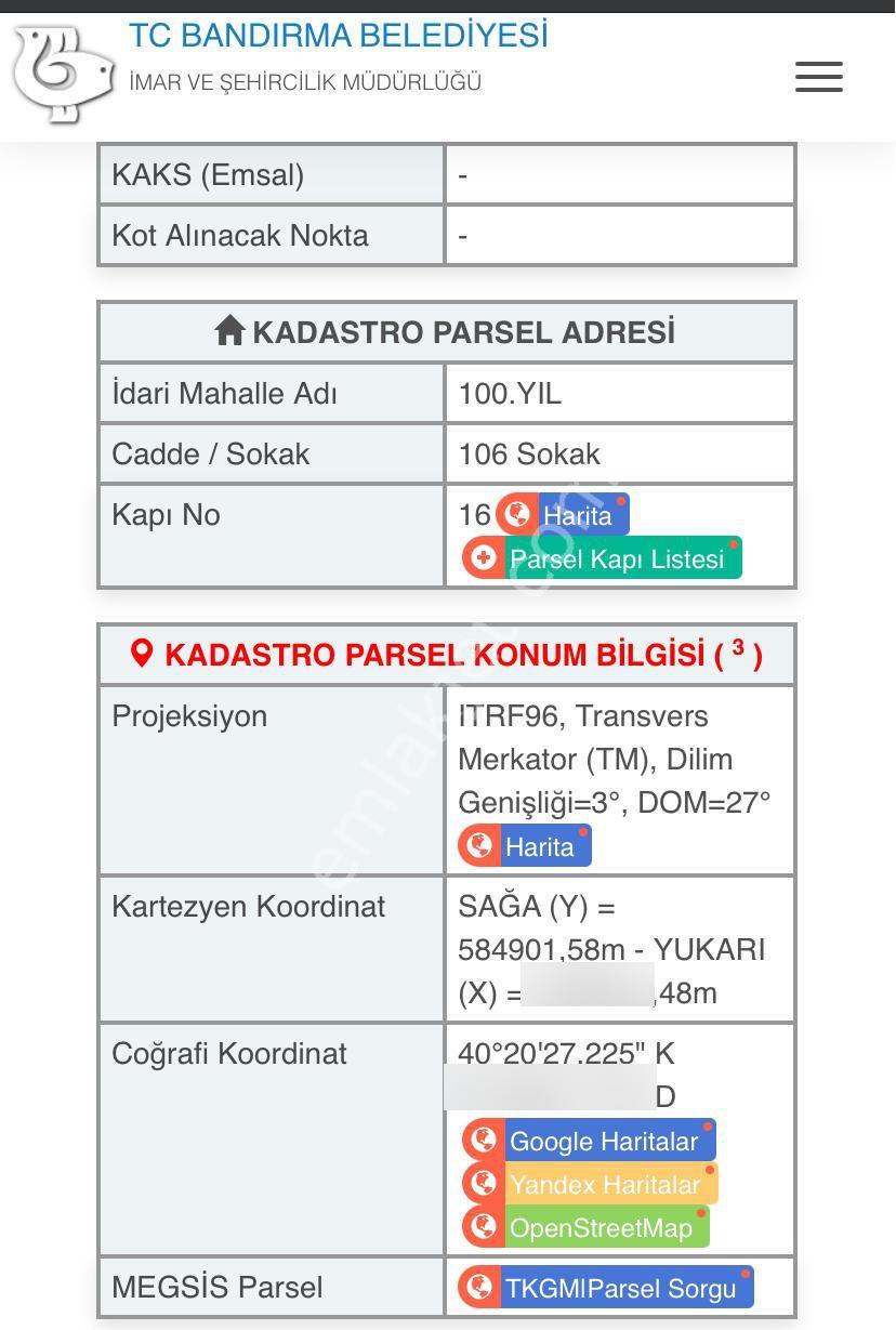 9 Dairede 3 Daire Kat Karşılığı 100.yıl Mh 306m2 Satılık Arsa - Görsel 16