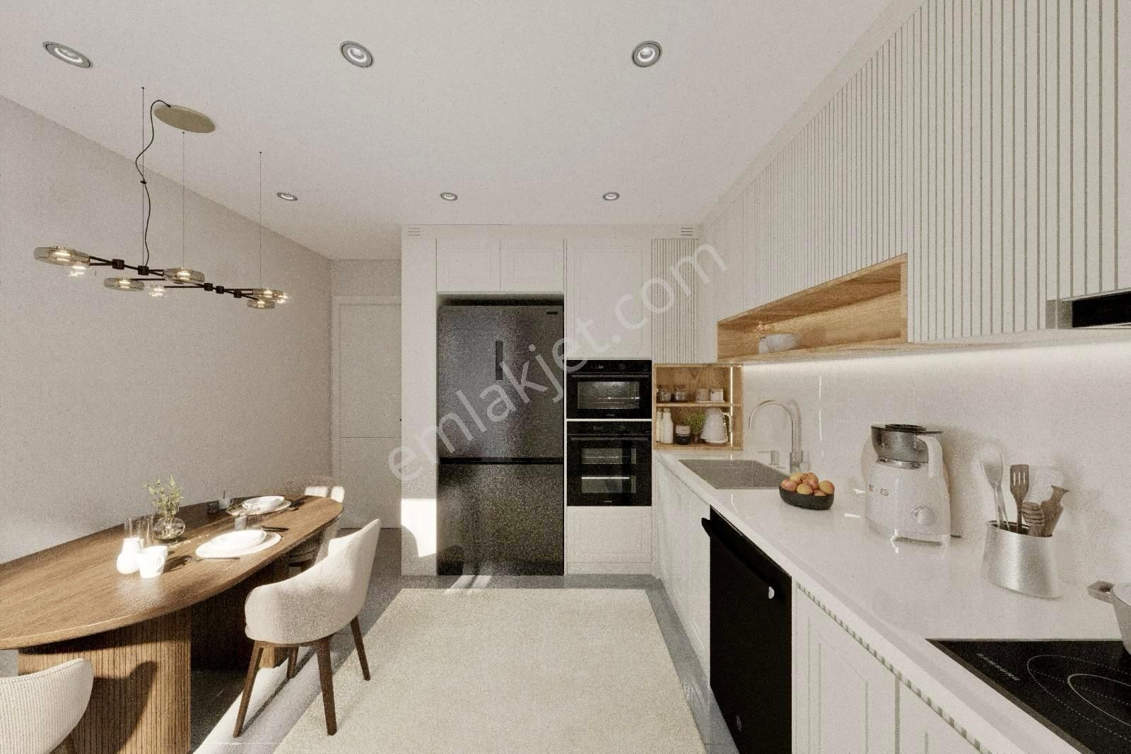 Özmecaz'dan Şehir Hastanesi Mevki 2+1 110m2 Otoparklı Asansörlü Ultra Lüks Arakat Sıfır Daire - Görsel 3