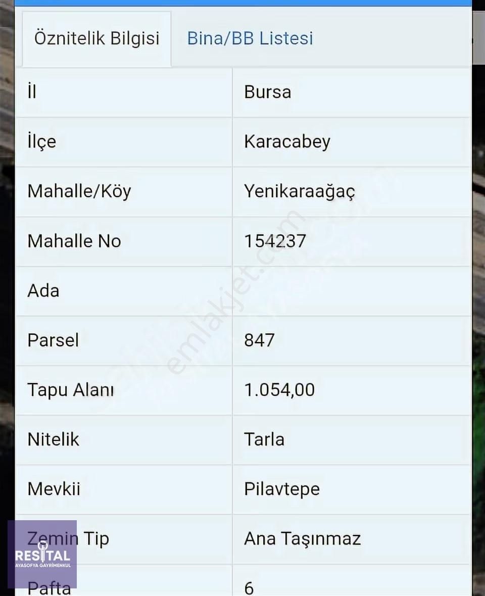 İzmir Yoluna Cephe 1054m2 Tarla, Fırsat Fiyatla, Komisyonsuz