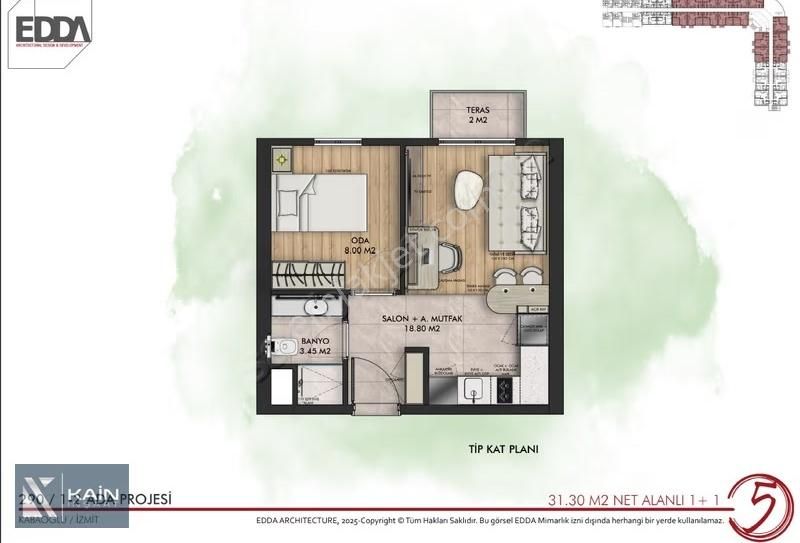 Üniversite Yolu Üzerinde Full Eşyalı 1+1 Daire - Görsel 3