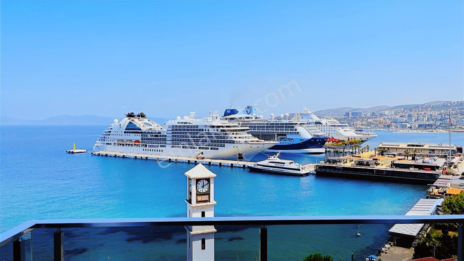 Gemi Deniz Manzaralı Eşyalı Daire! Fiyat Düştü Acele Edin! - Görsel 31