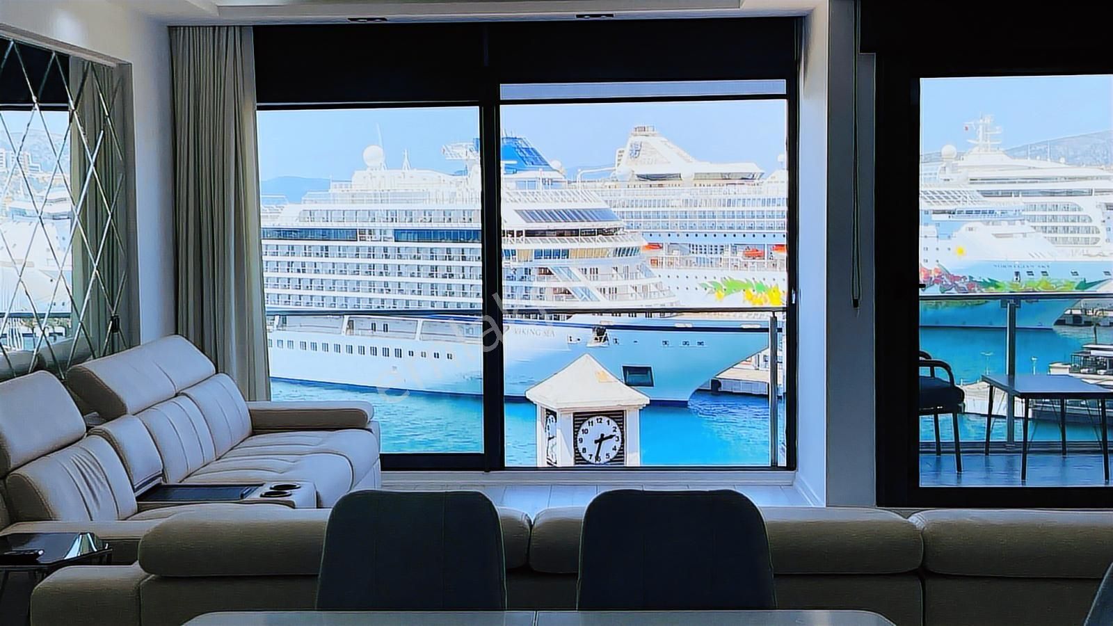 Gemi Deniz Manzaralı Eşyalı Daire! Fiyat Düştü Acele Edin! - Görsel 34